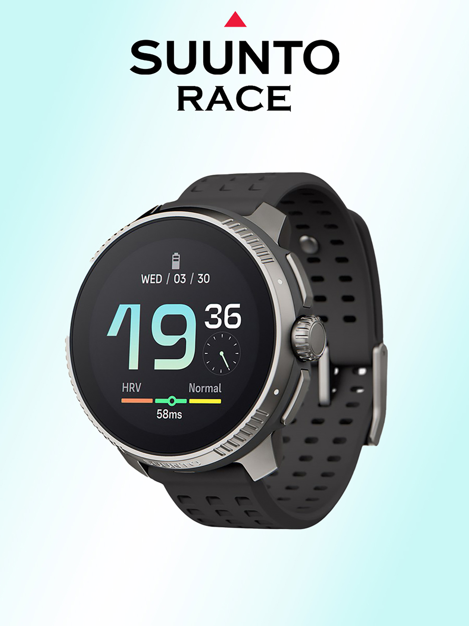 Изображение товара Спортивные часы SUUNTO Race SS050932000 Titanium Charcoal для бега и фитнеса