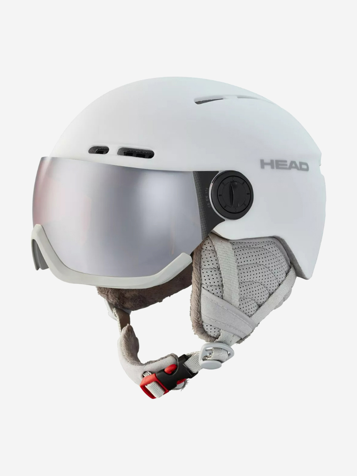 Изображение товара Горнолыжный шлем Head Queen белый регулировка Spin Fit Vision