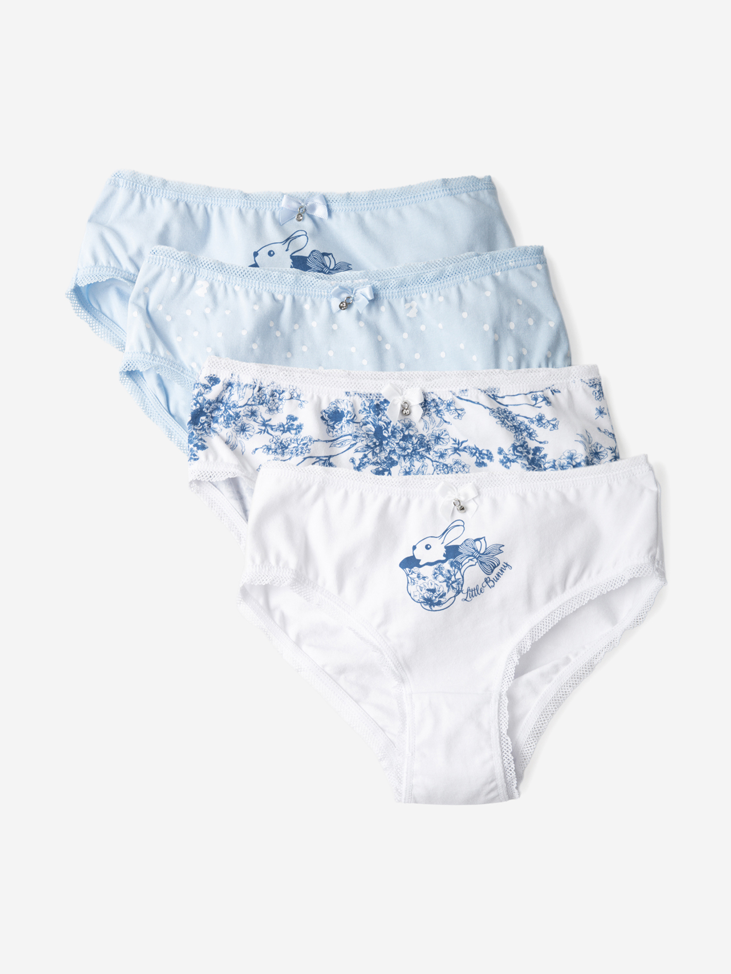 Изображение товара Трусы для девочек, 4 шт PlayToday