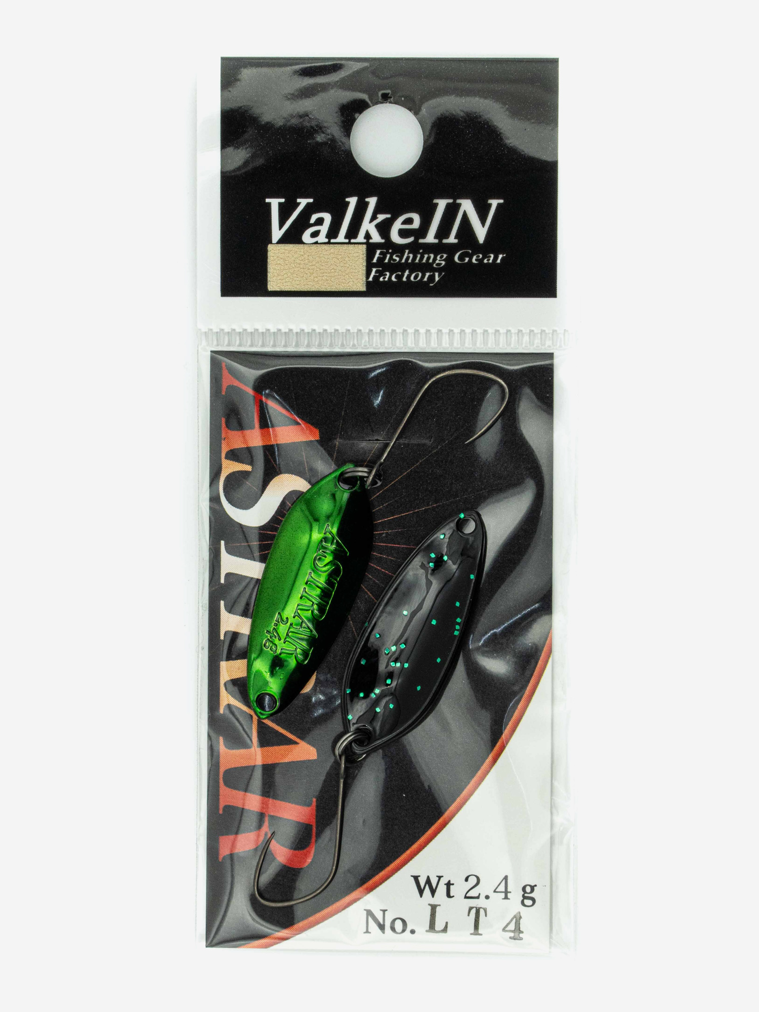 

Блесна VALKEIN ASTRAR 2.4гр цвет LT4, Мультицвет