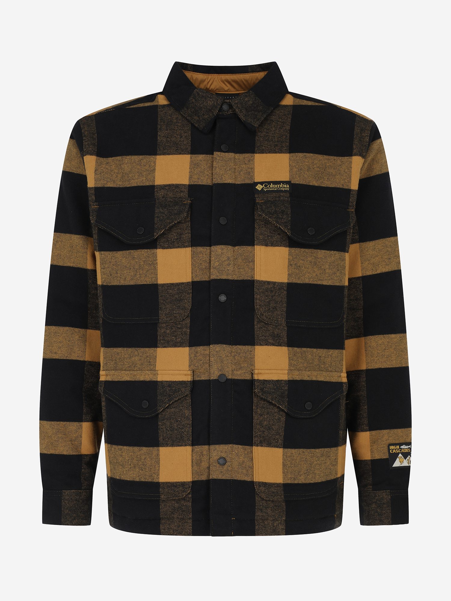 Легкая куртка мужская Columbia High Cascades Shirt Jacket Желтый 15999₽