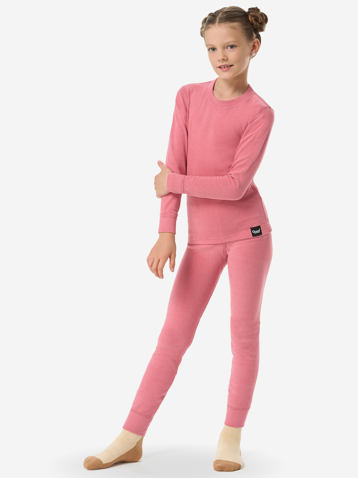 

Комплект термобелья для девочек Oldos!, Розовый