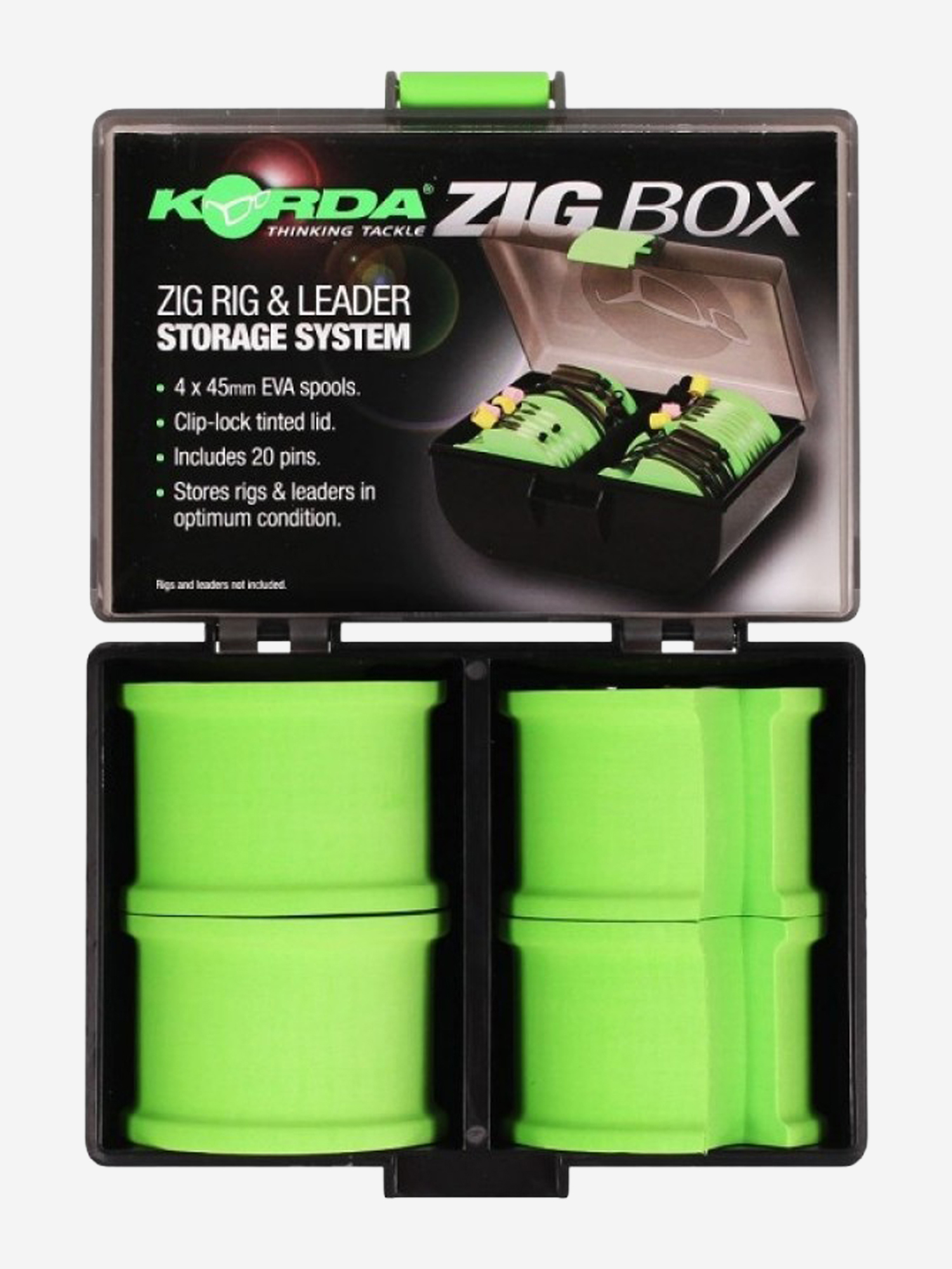 Изображение товара Поводочница KORDA Zig Box для Zig-Rig Изображение товара Поводочница KORDA Zig Box для Zig-Rig
