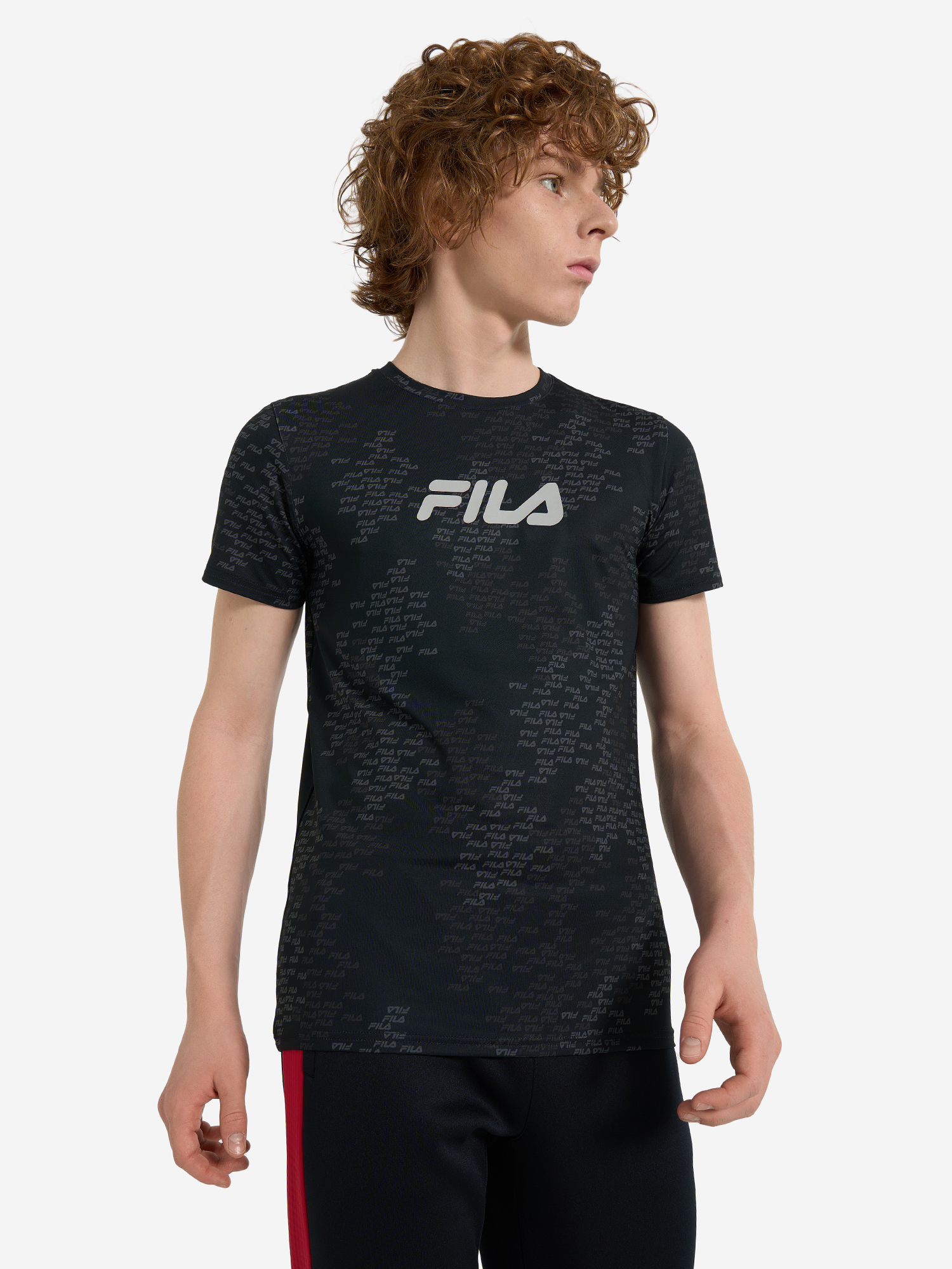 фото Футболка для мальчиков fila, черный