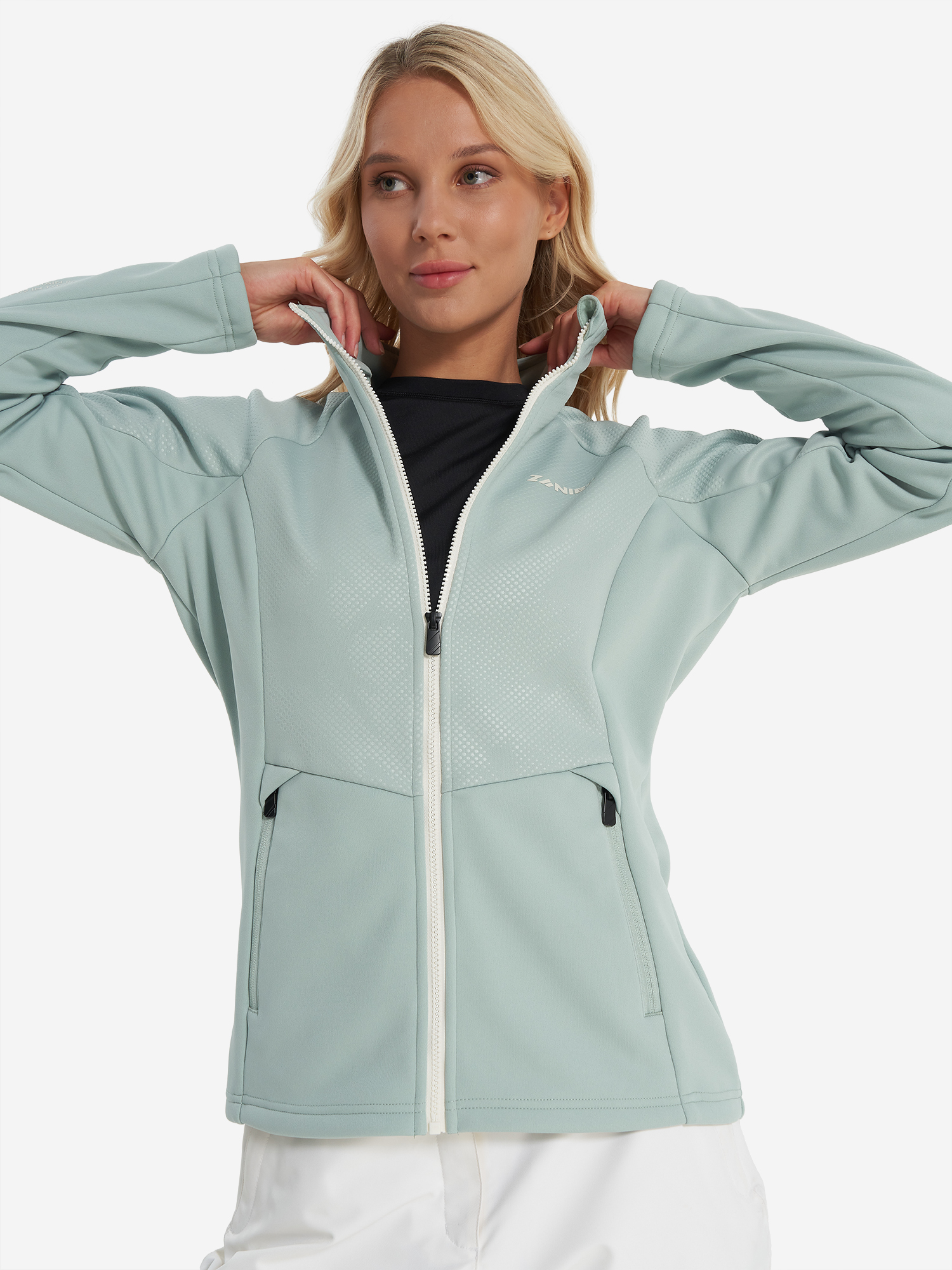 

Джемпер флисовый женский Zanier, Зеленый