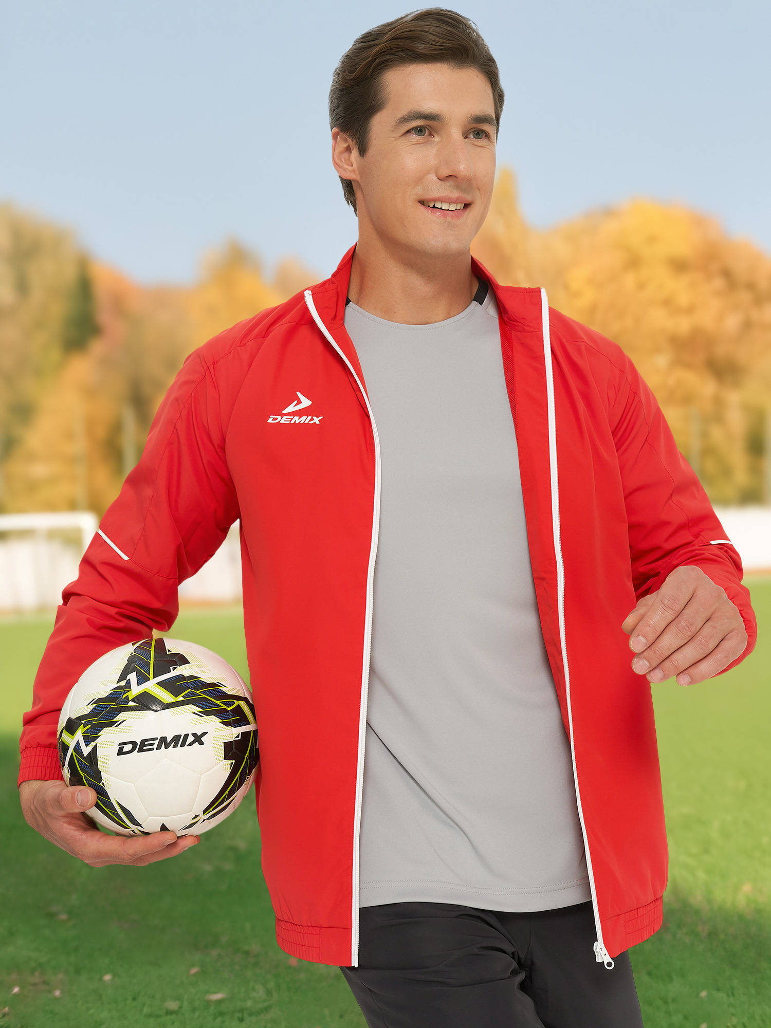 

Ветровка мужская Demix, Красный