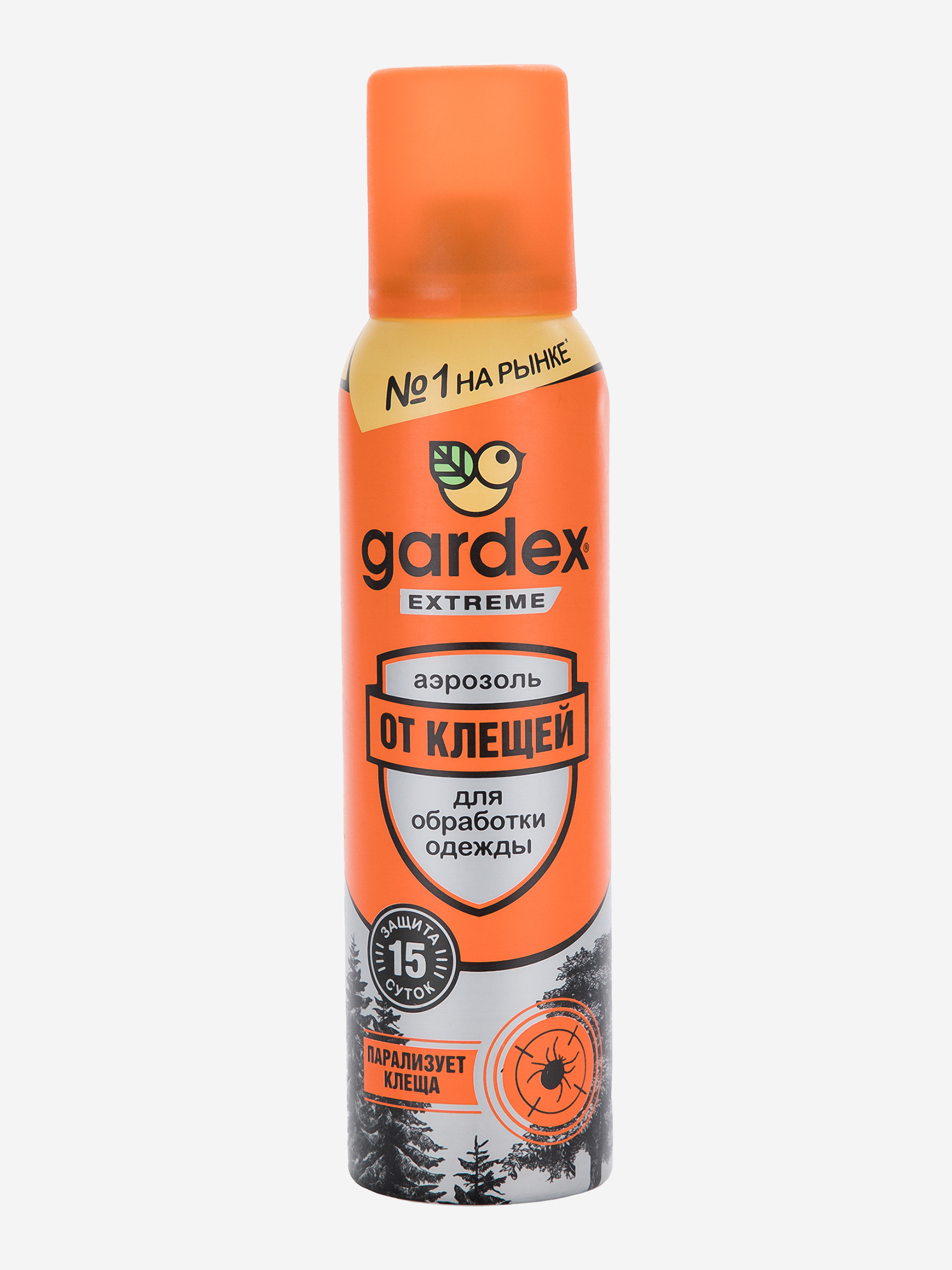 

Аэрозоль от клещей Gardex Extreme, 150 мл, Оранжевый
