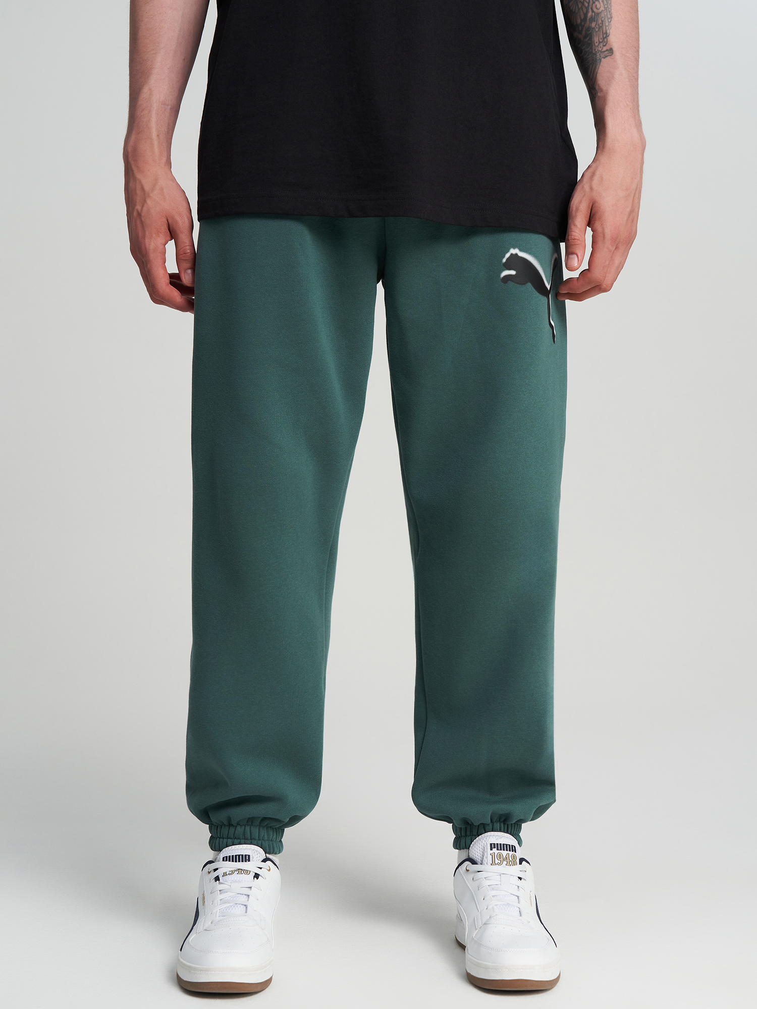 Брюки мужские PUMA Sport Street, Зеленый 2