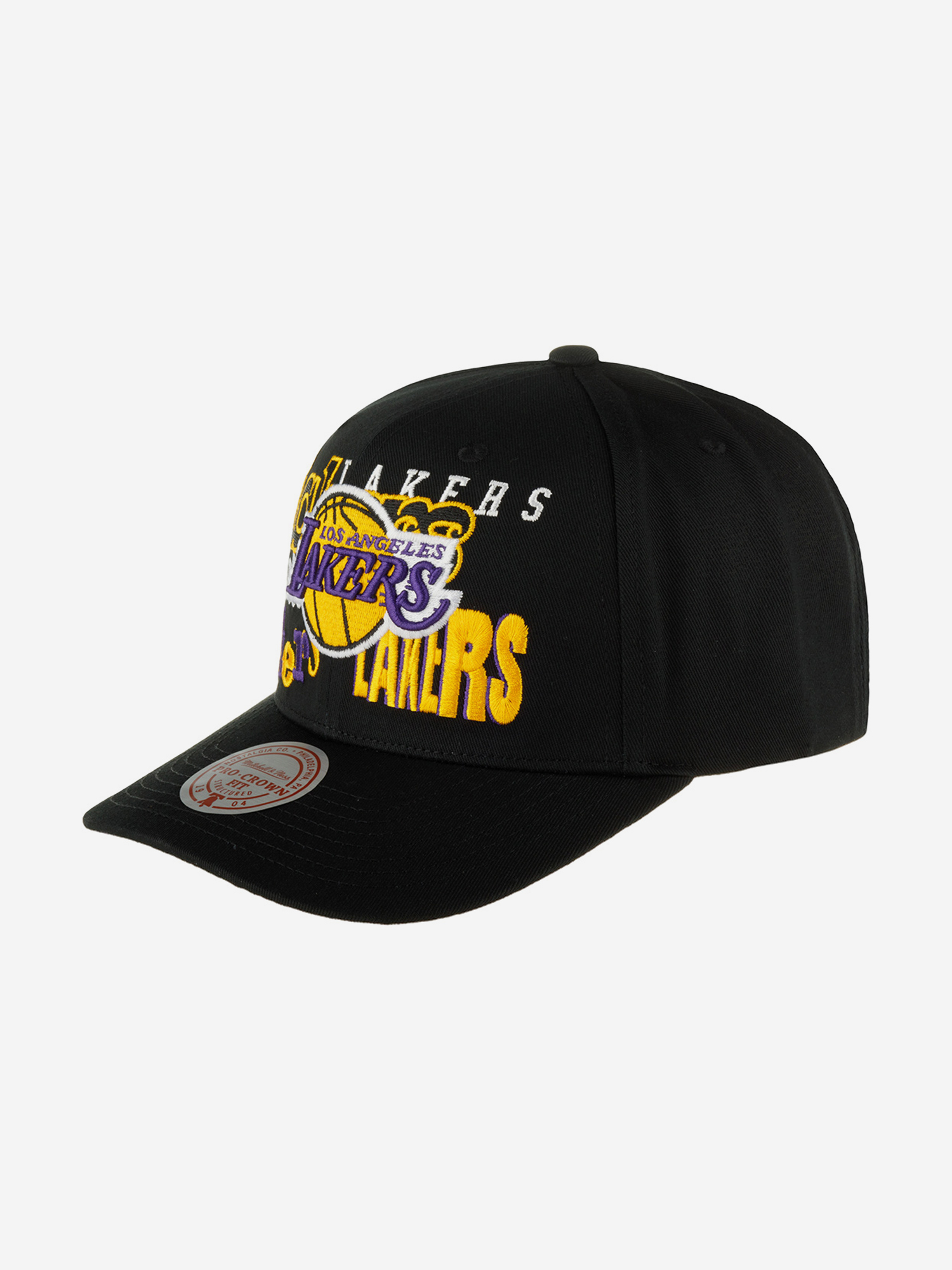 Бейсболка MITCHELL NESS HHSS6572-LALYYPPPBLCK Los Angeles Lakers NBA (черный), Черный 59-244XDOXM4K-09, размер Без размера