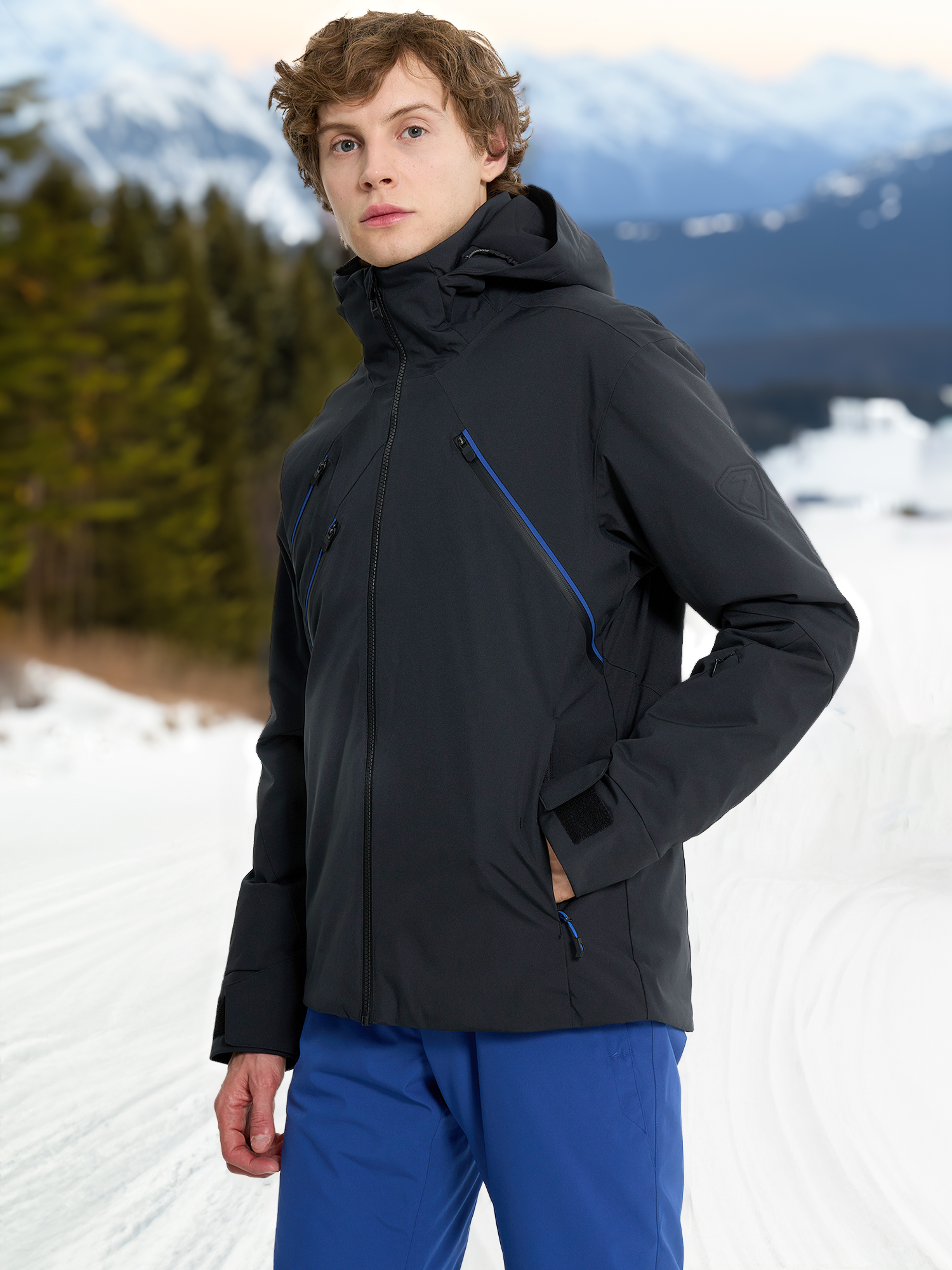 Куртка утепленная мужская Ziener Tarago, синий, арт. 21230