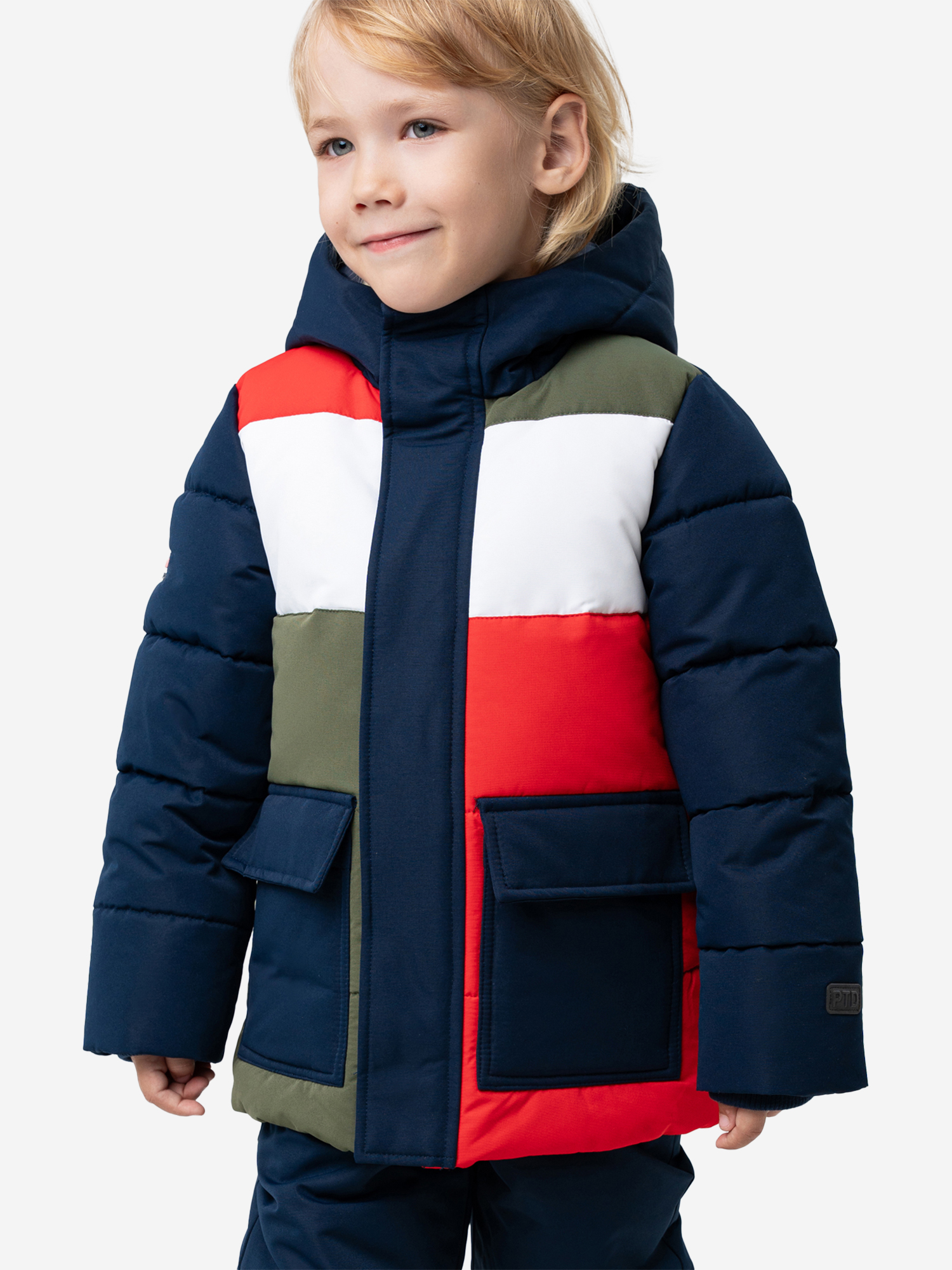 Изображение товара Зимняя куртка для мальчика PlayToday с синтетическим утеплителем и защитой до -20°C