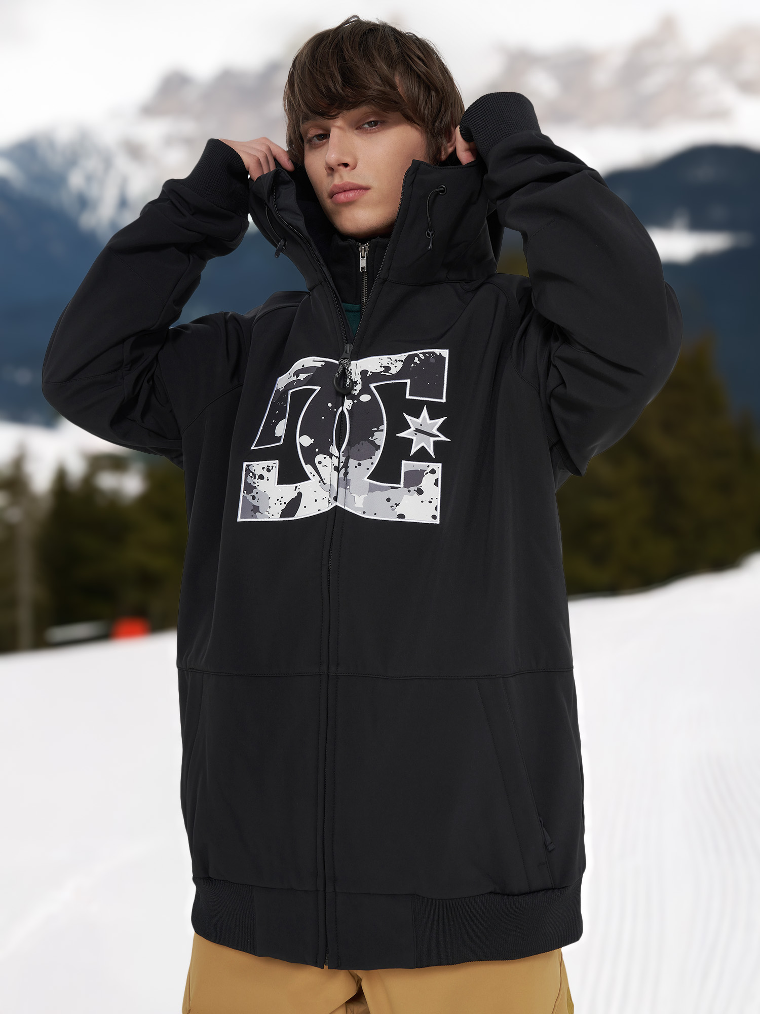 Куртка софтшелл DC Shoes Spectrum, черный, арт. adytj03083d12-kva0