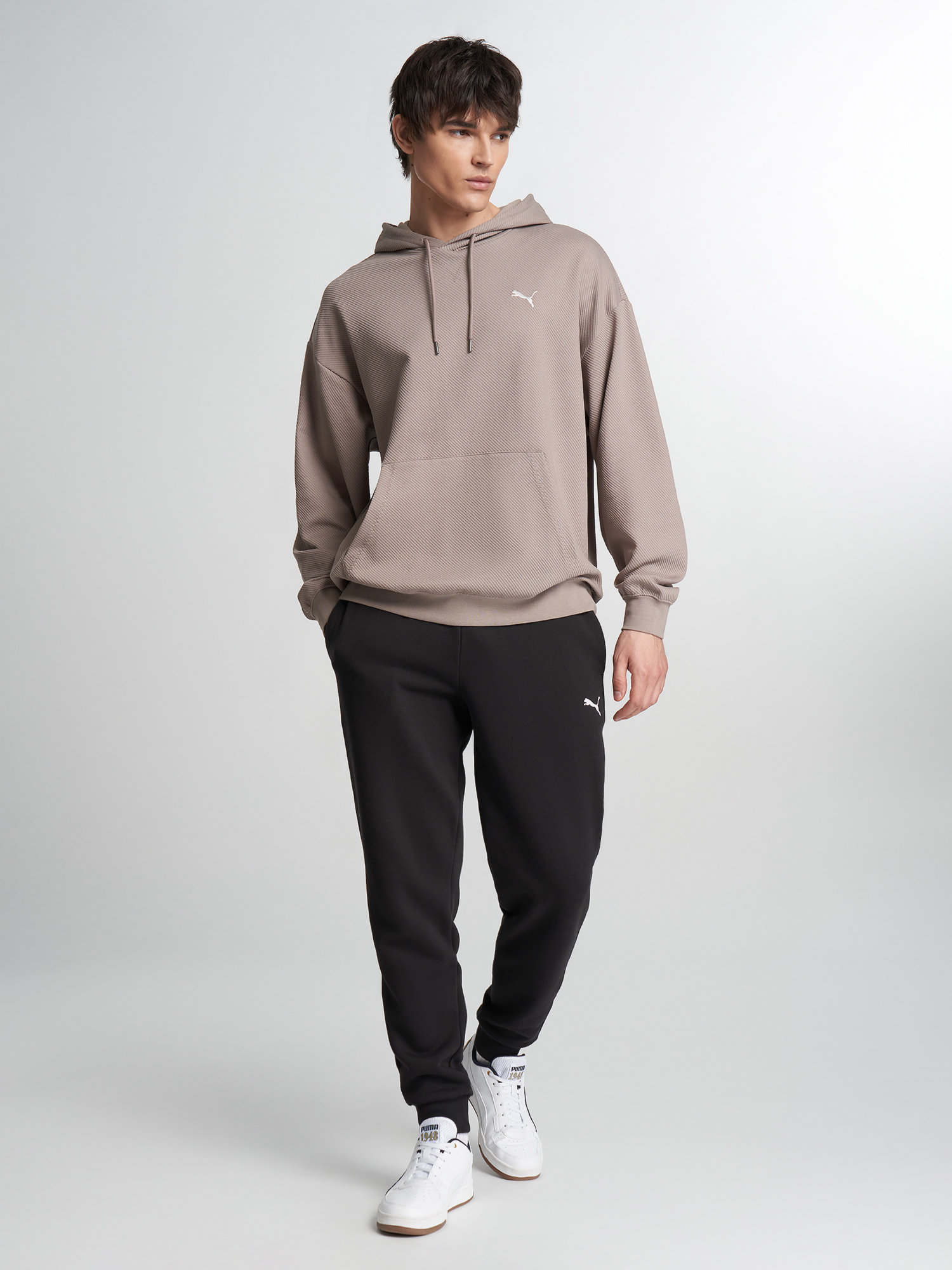 Худи мужское PUMA Essentials Elevated, Бежевый 4