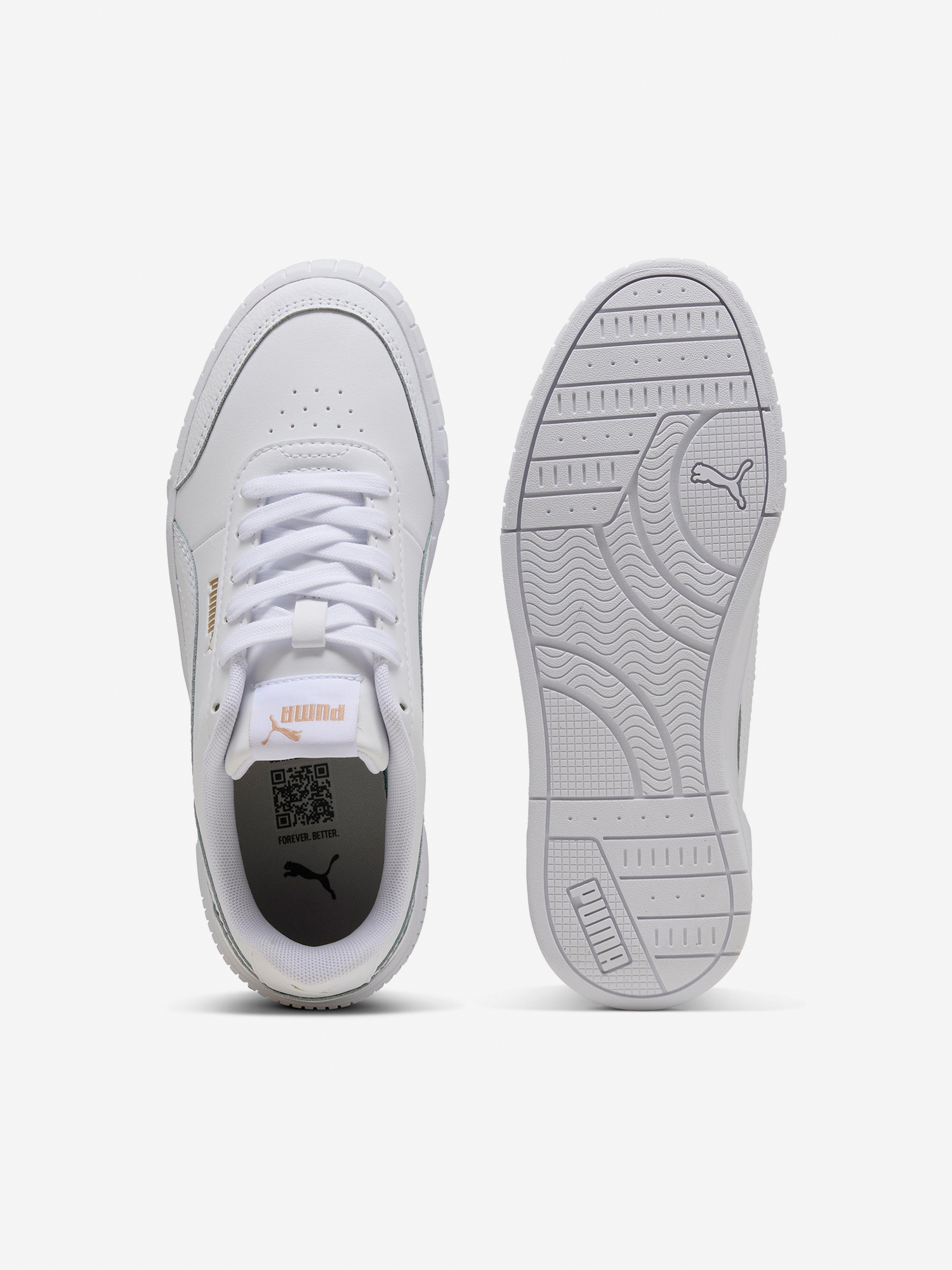 Кеды для девочек PUMA Carina Mia, Белый 4
