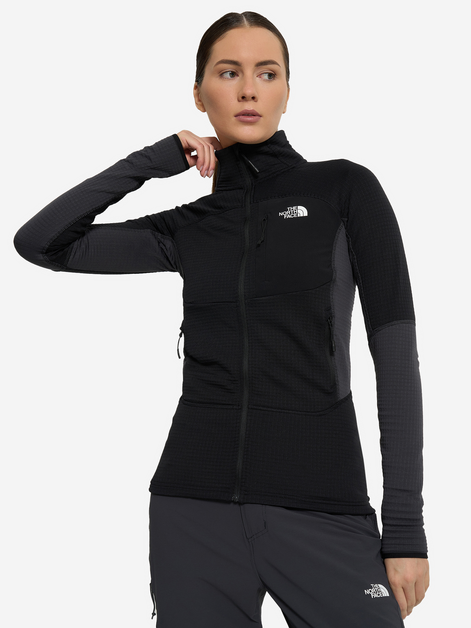 

Джемпер флисовый женский The North Face Stormgap Powergrid, Черный