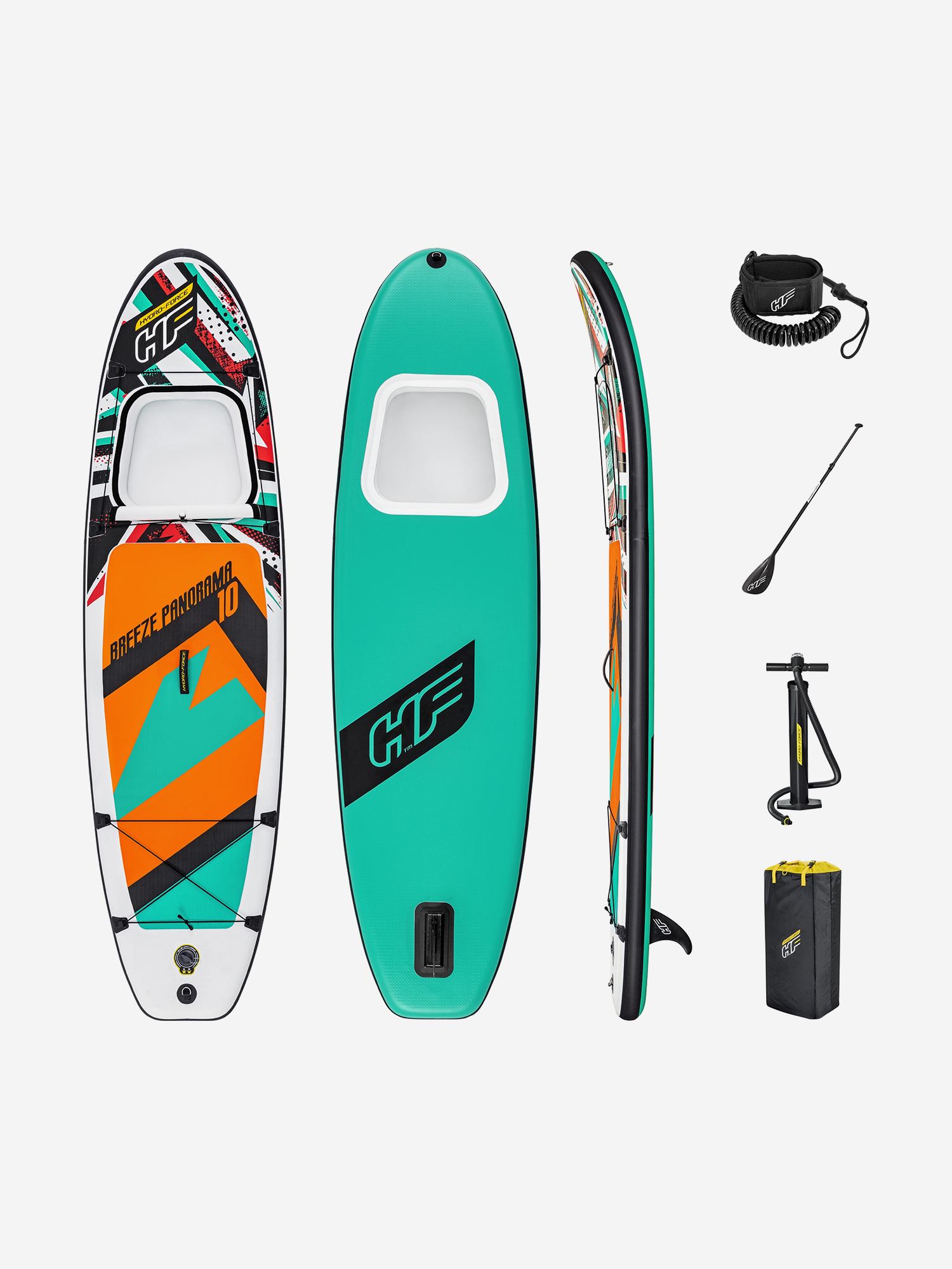 

SUP надувной Bestway Hydro-Force Breeze Panorama, Мультицвет