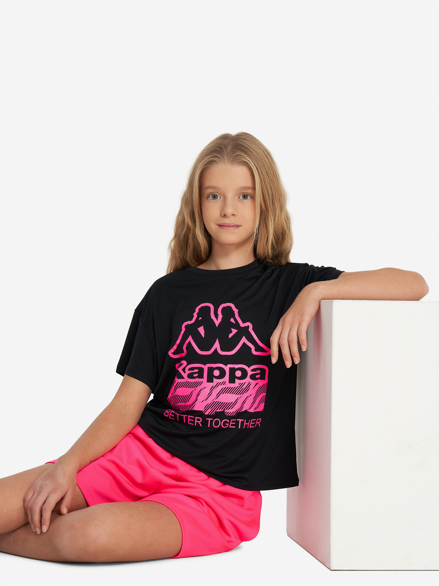 

Футболка для девочек Kappa, Черный