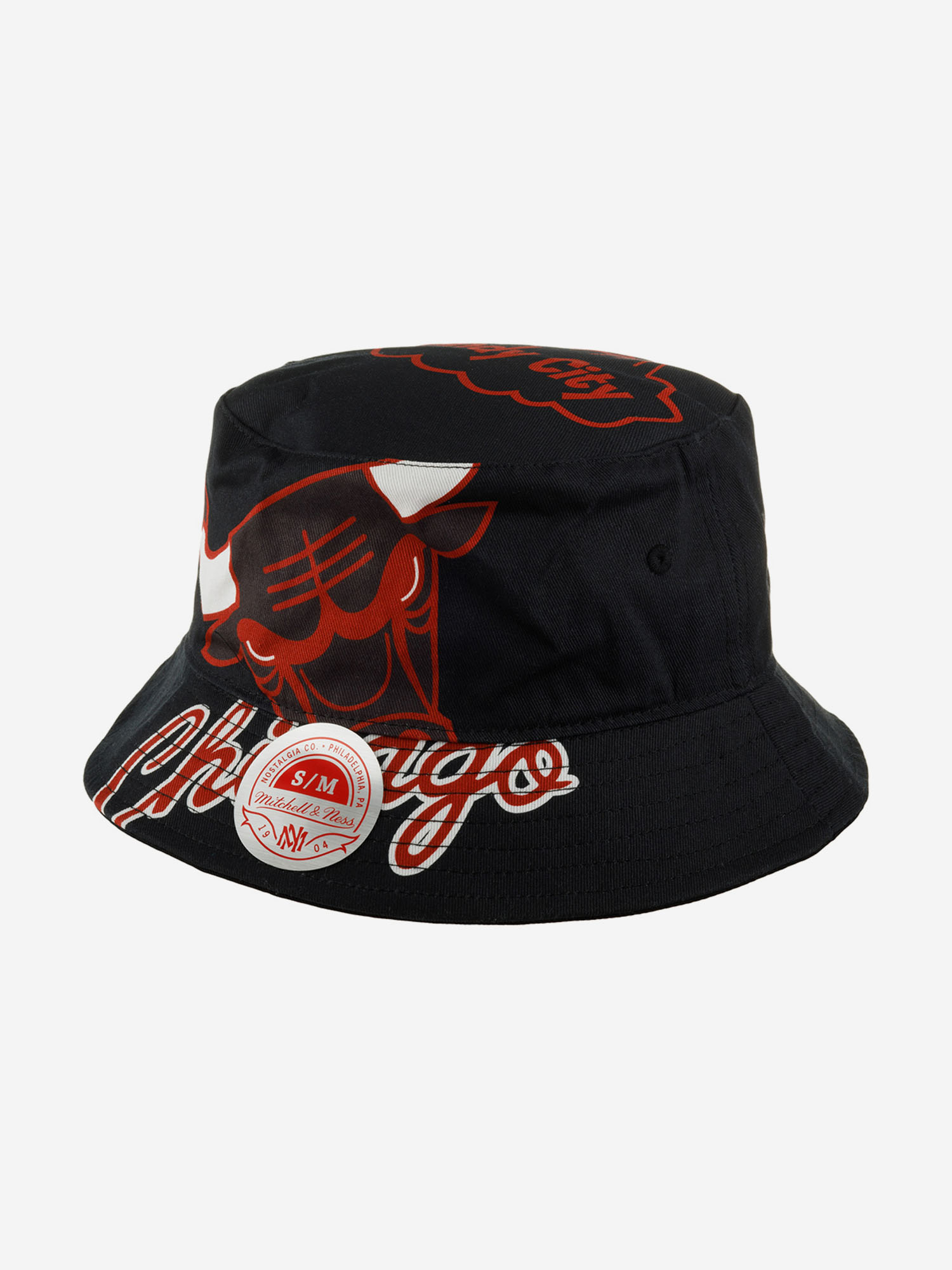   Спортмастер Панама MITCHELL NESS BUCKSH21322-CBUBLCK Chicago Bulls NBA (черный), Черный