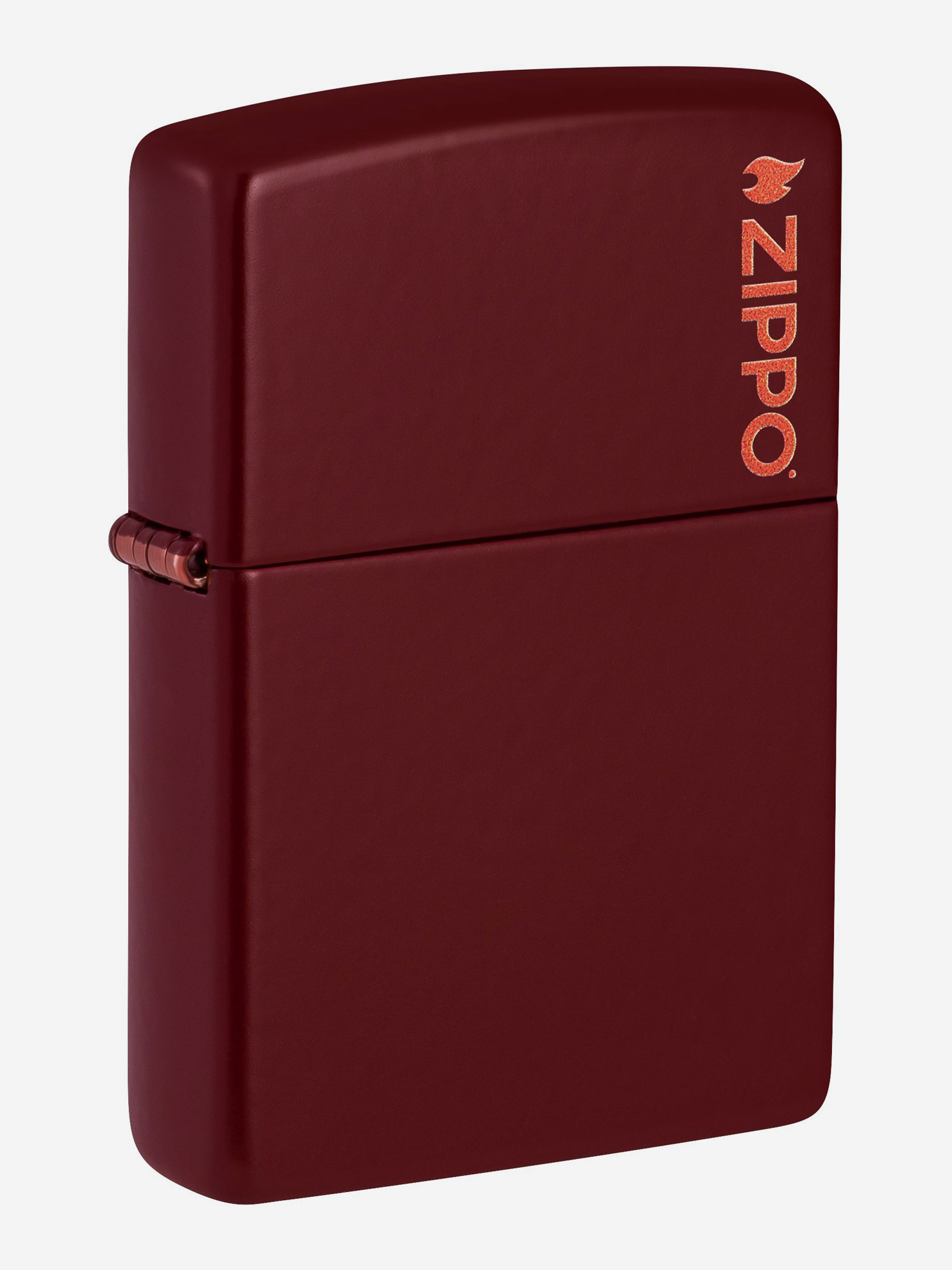 

Зажигалка бензиновая ZIPPO 46021ZL Classic Logo Merlot, Красный