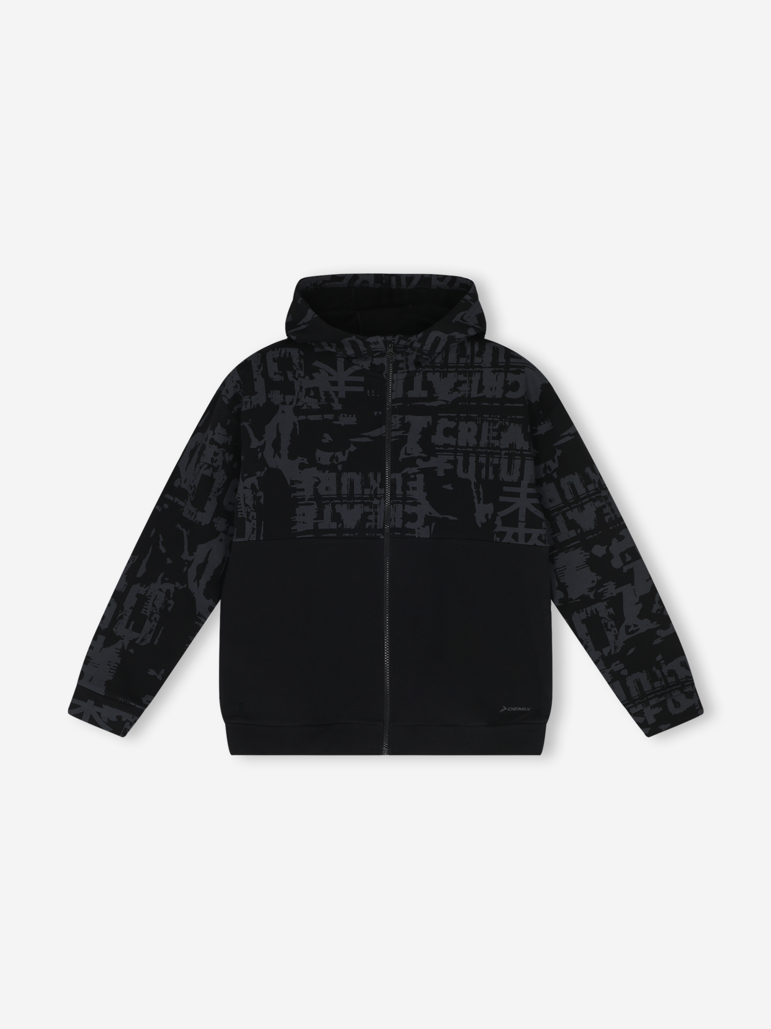 Толстовка Demix, черный, арт. 34575