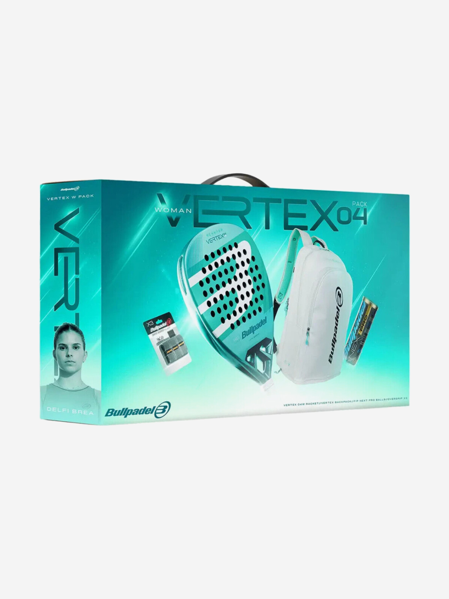 Изображение товара Комплект Bullpadel Vertex 04 Woman by Delfi Brea