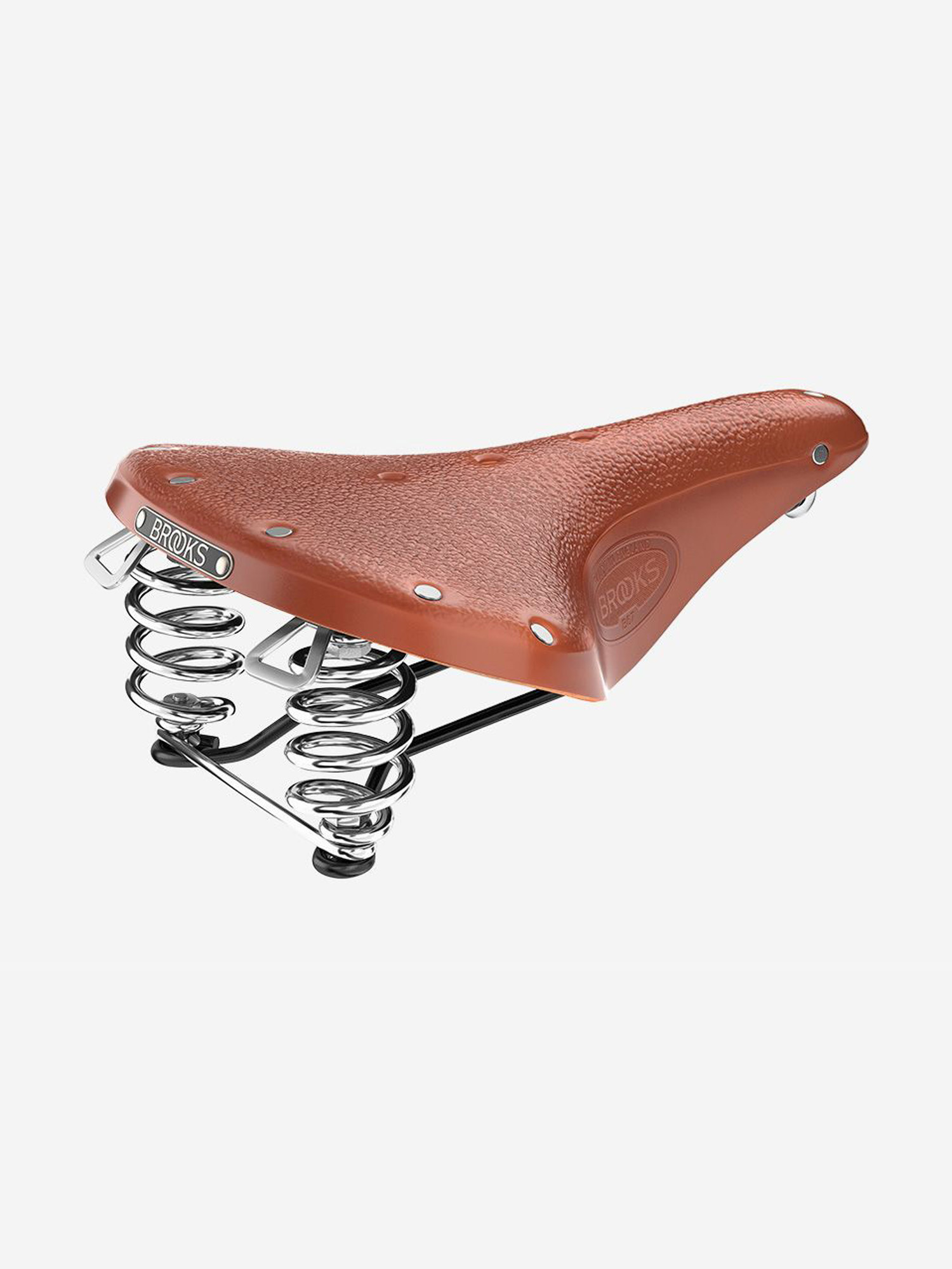 

Седло кожаное Brooks B67 Hohey (B427HS A07203), Коричневый