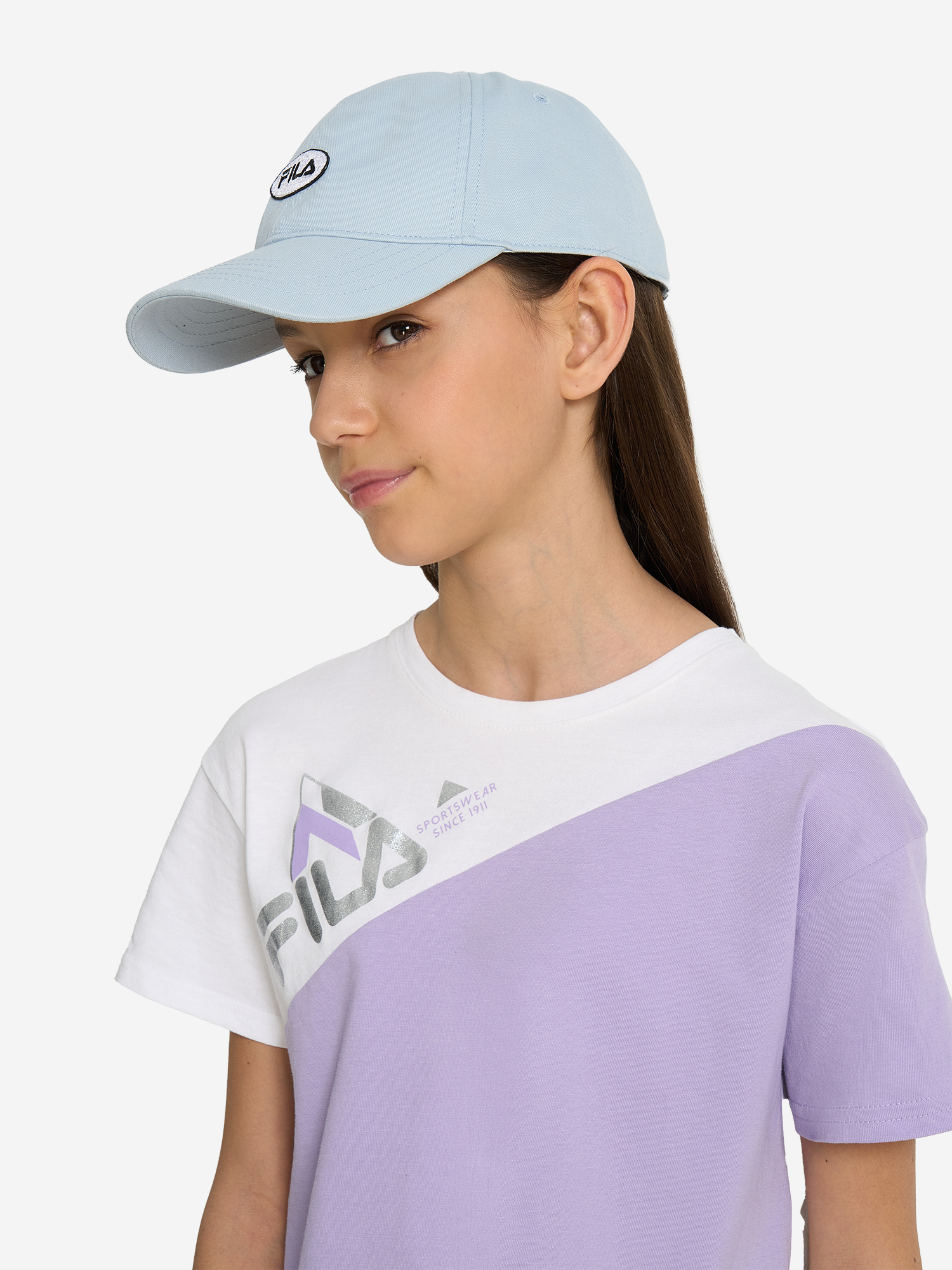 

Бейсболка для девочек FILA, Голубой