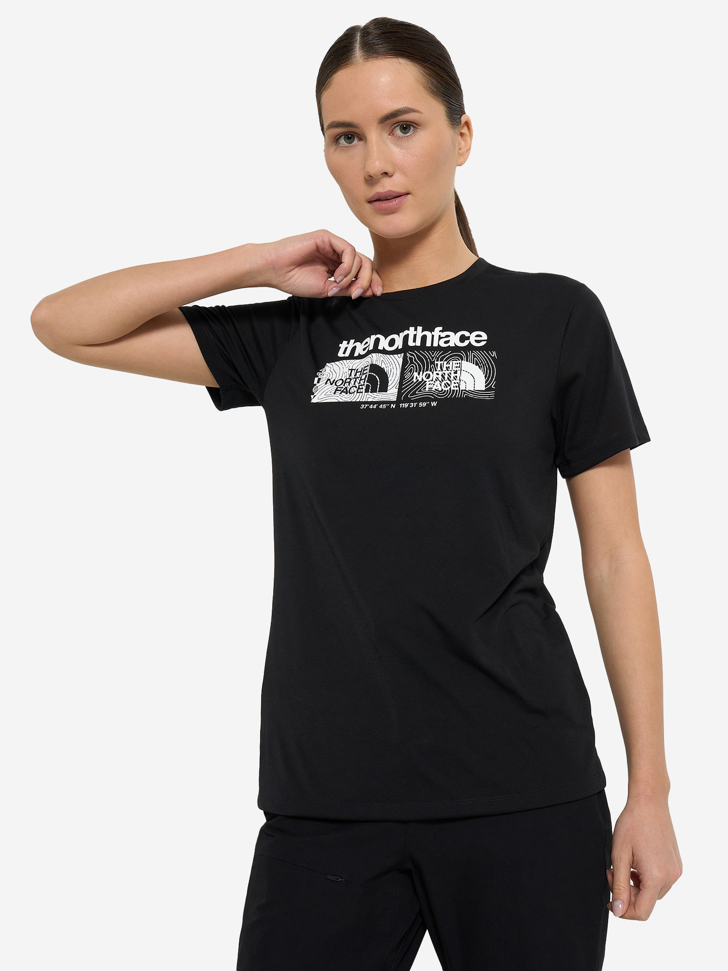 

Футболка женская The North Face Foundation, Черный