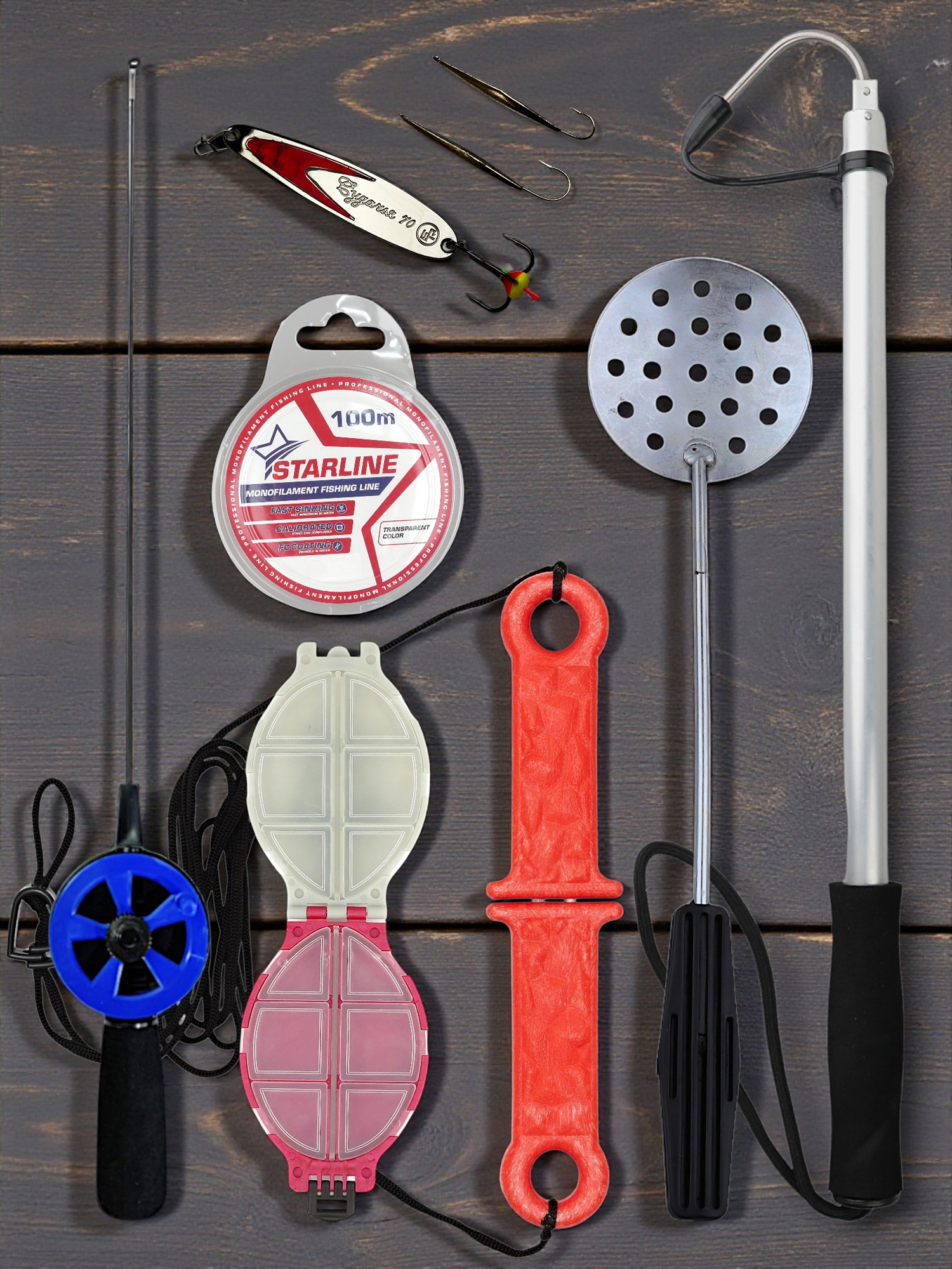 Изображение товара Набор MySled Ледовый фундамент для зимней рыбалки на судака, щуку