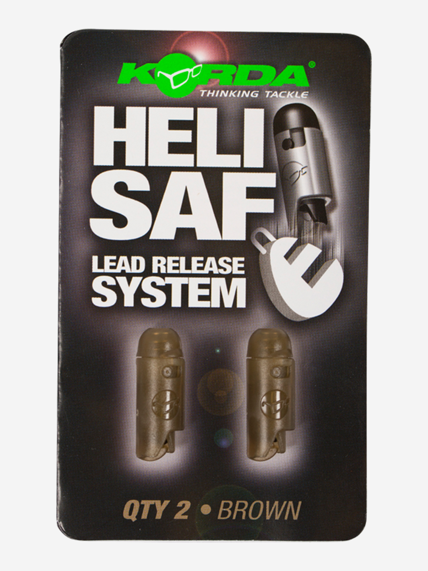 Изображение товара KORDA Клипса безопасная Safe Heli Brown, Коричневый Изображение товара KORDA Клипса безопасная Safe Heli Brown, Коричневый