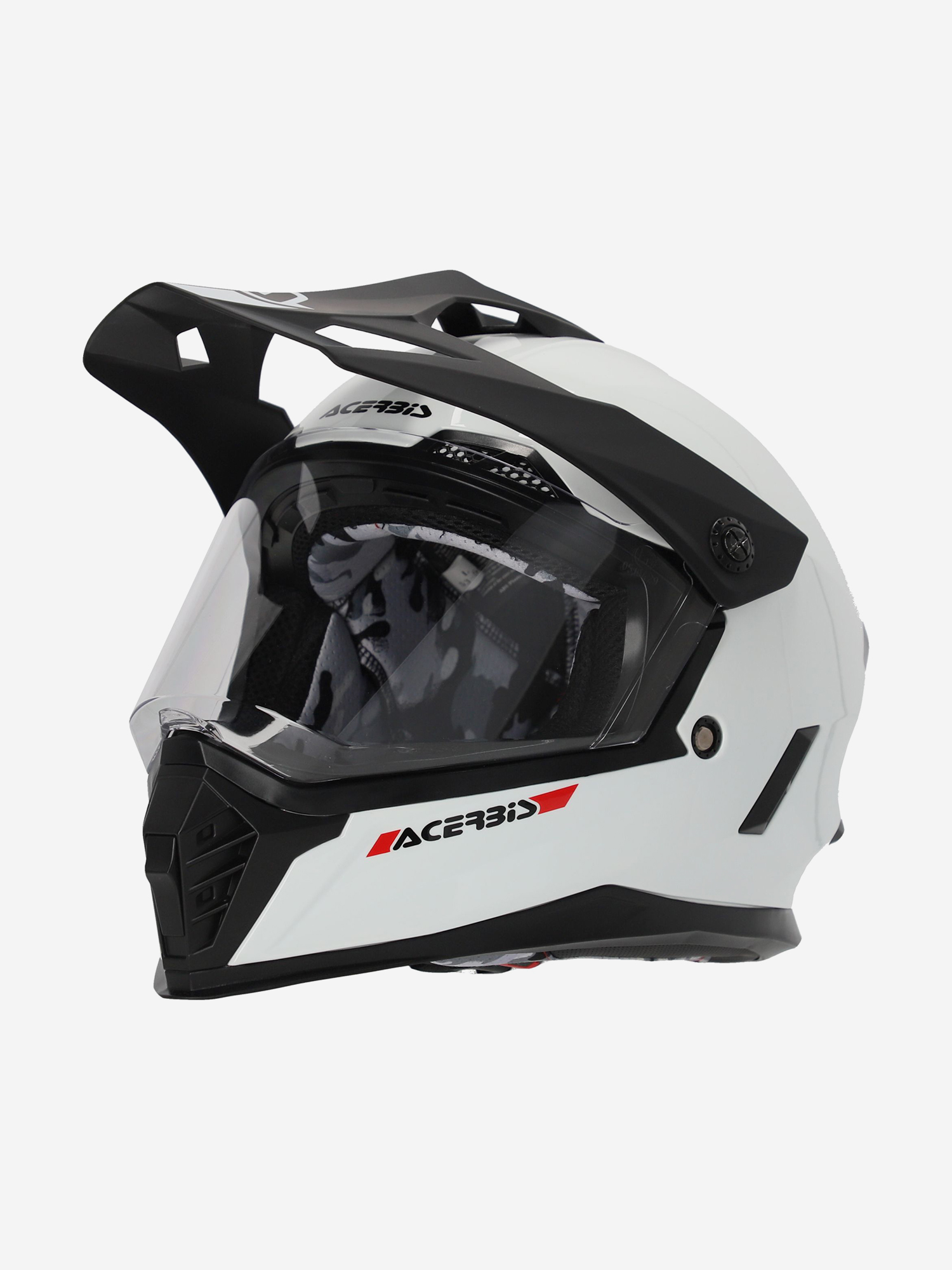 Шлем эндуро детский Acerbis RIDER JUNIOR White, Белый