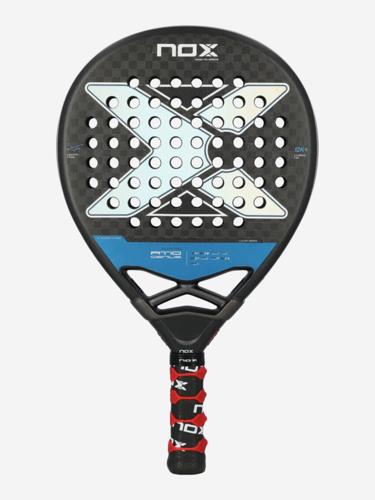 Изображение товара Ракетка для падела Nox AT10 Genius 12K Agustín Tapia 2024 Luxury series