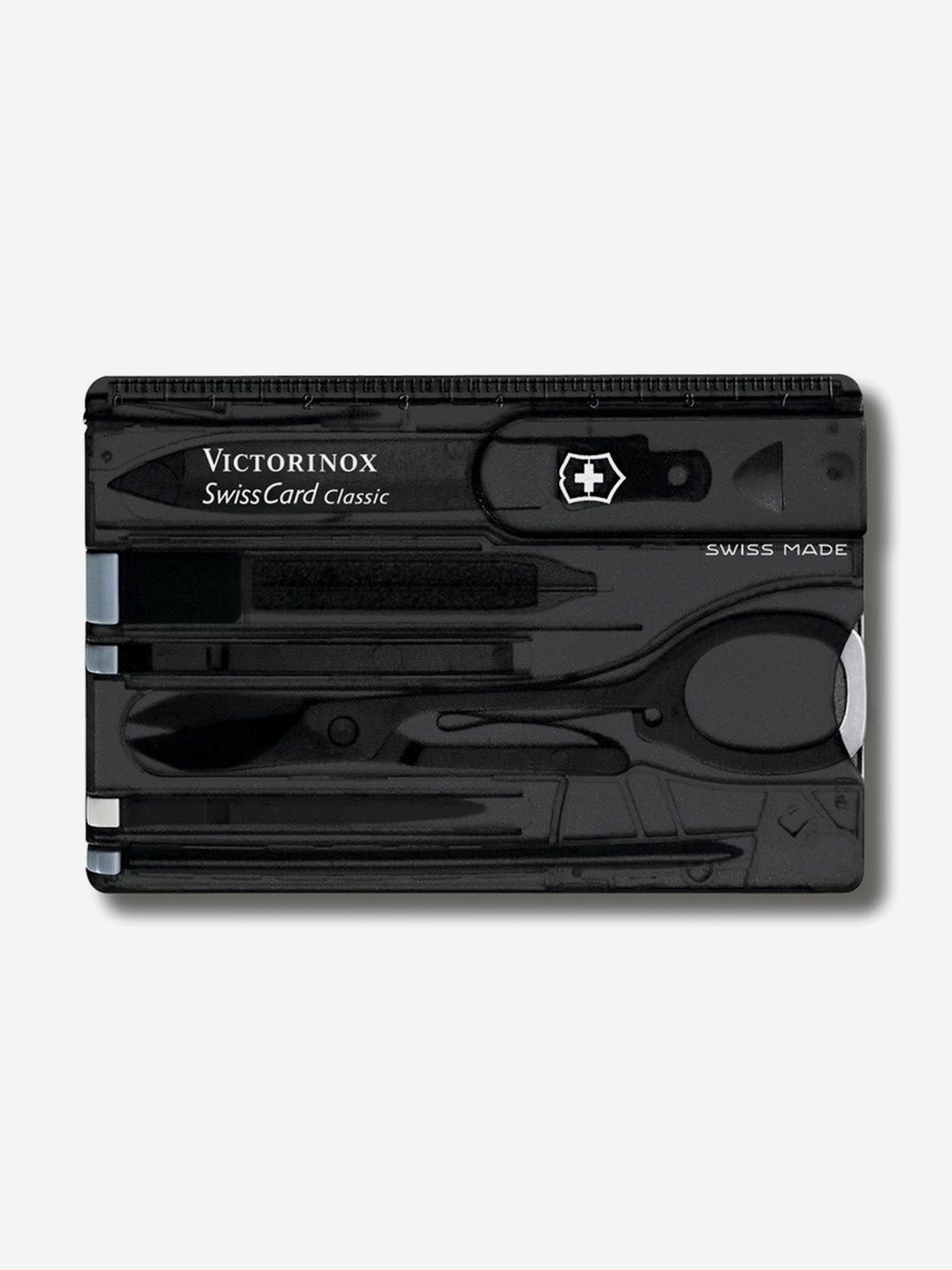 

Швейцарская карточка Victorinox SwissCard, 82 мм, 10 функций, Черный