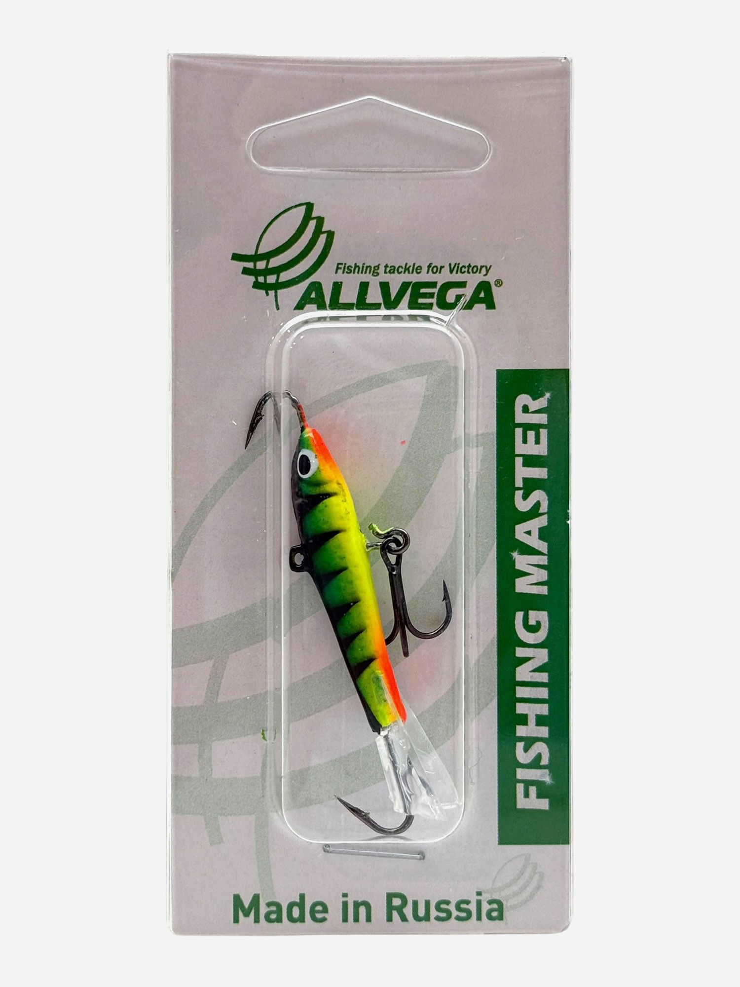 

Приманка балансир ALLVEGA 10 гр / 50 мм, цвет C2, Зеленый