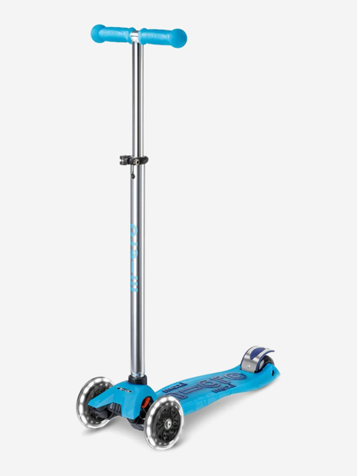 Изображение товара Самокат Micro Maxi Deluxe Glow Plus для детей с LED подсветкой