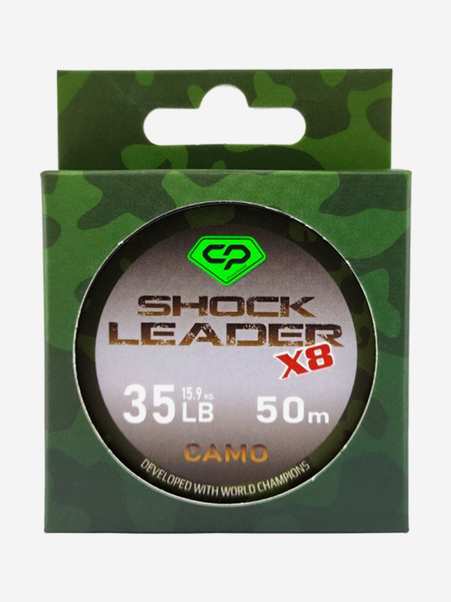 Изображение товара Шок-лидер CARP PRO Diamond Camo 35lb 50м
