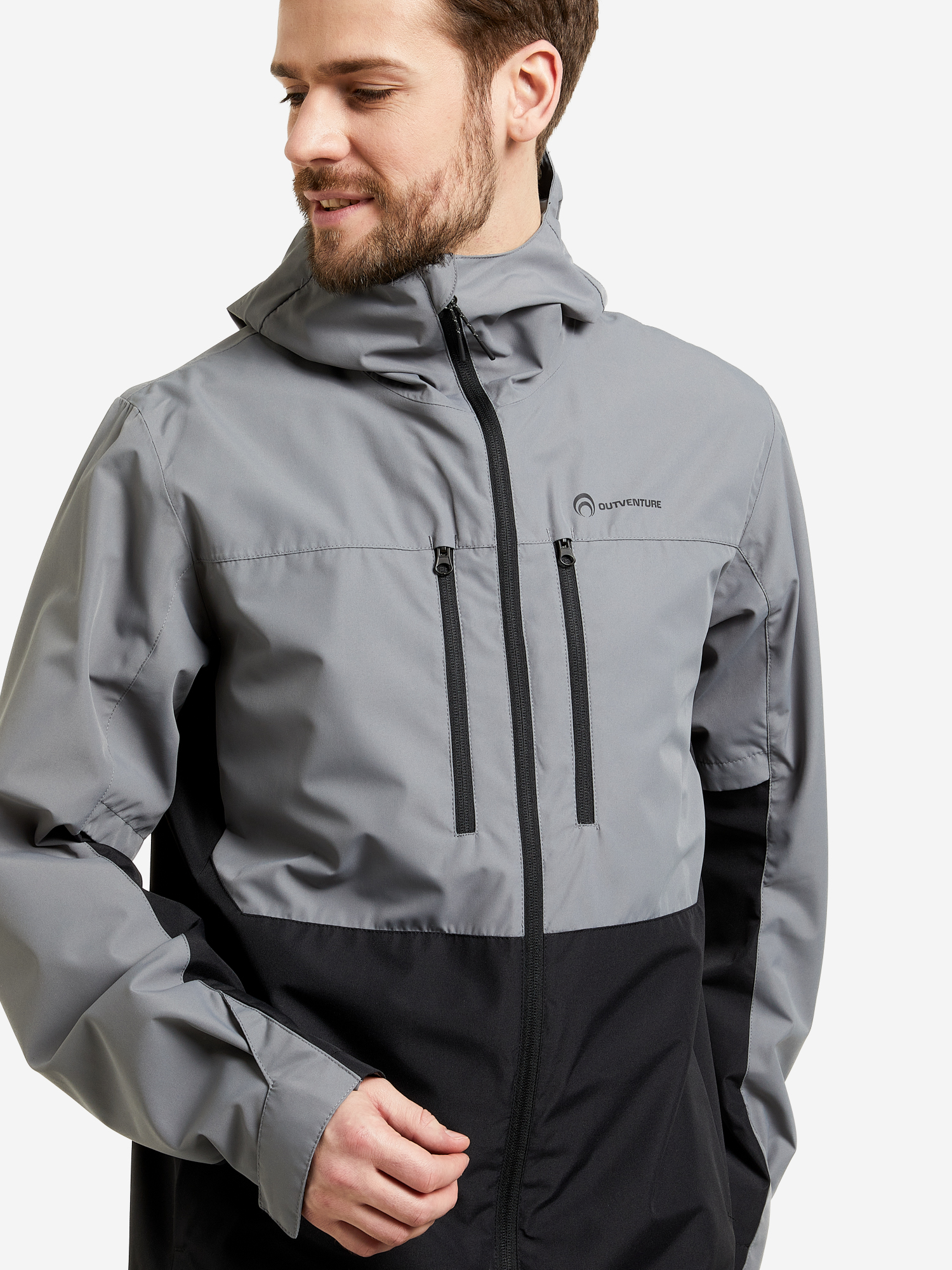 

Куртка мембранная мужская Outventure, Черный