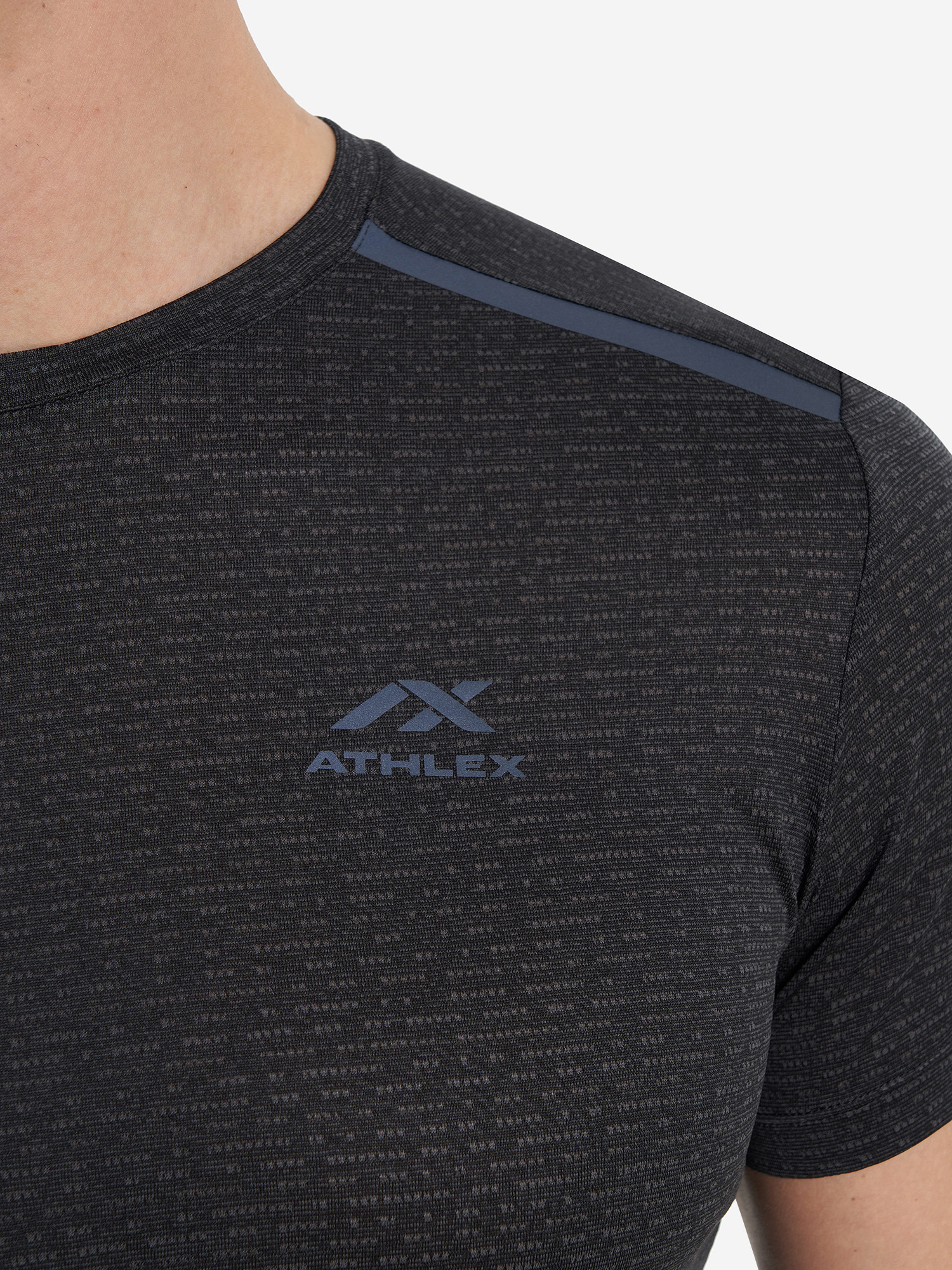 фото Футболка мужская athlex, черный
