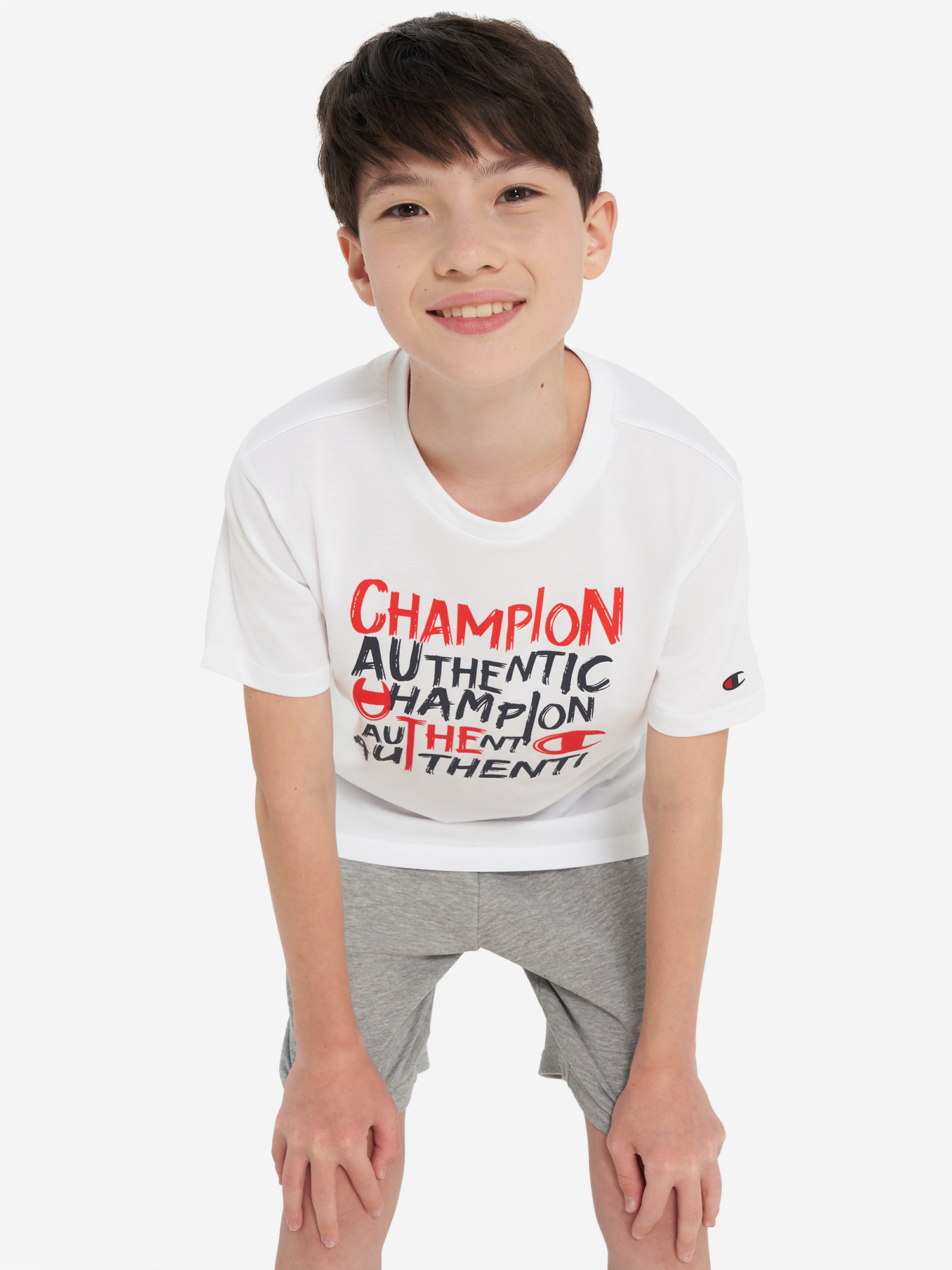 фото Футболка для мальчиков champion, белый