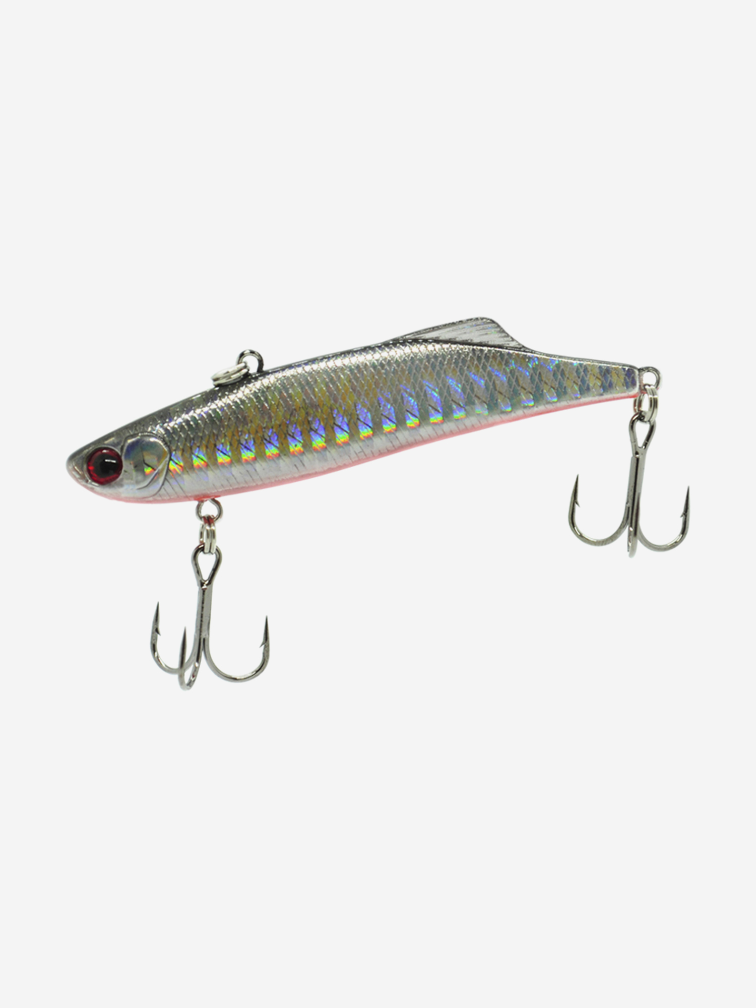 

Воблер Mottomo Blade VIB 105S 41g Silver Fish, Серебряный