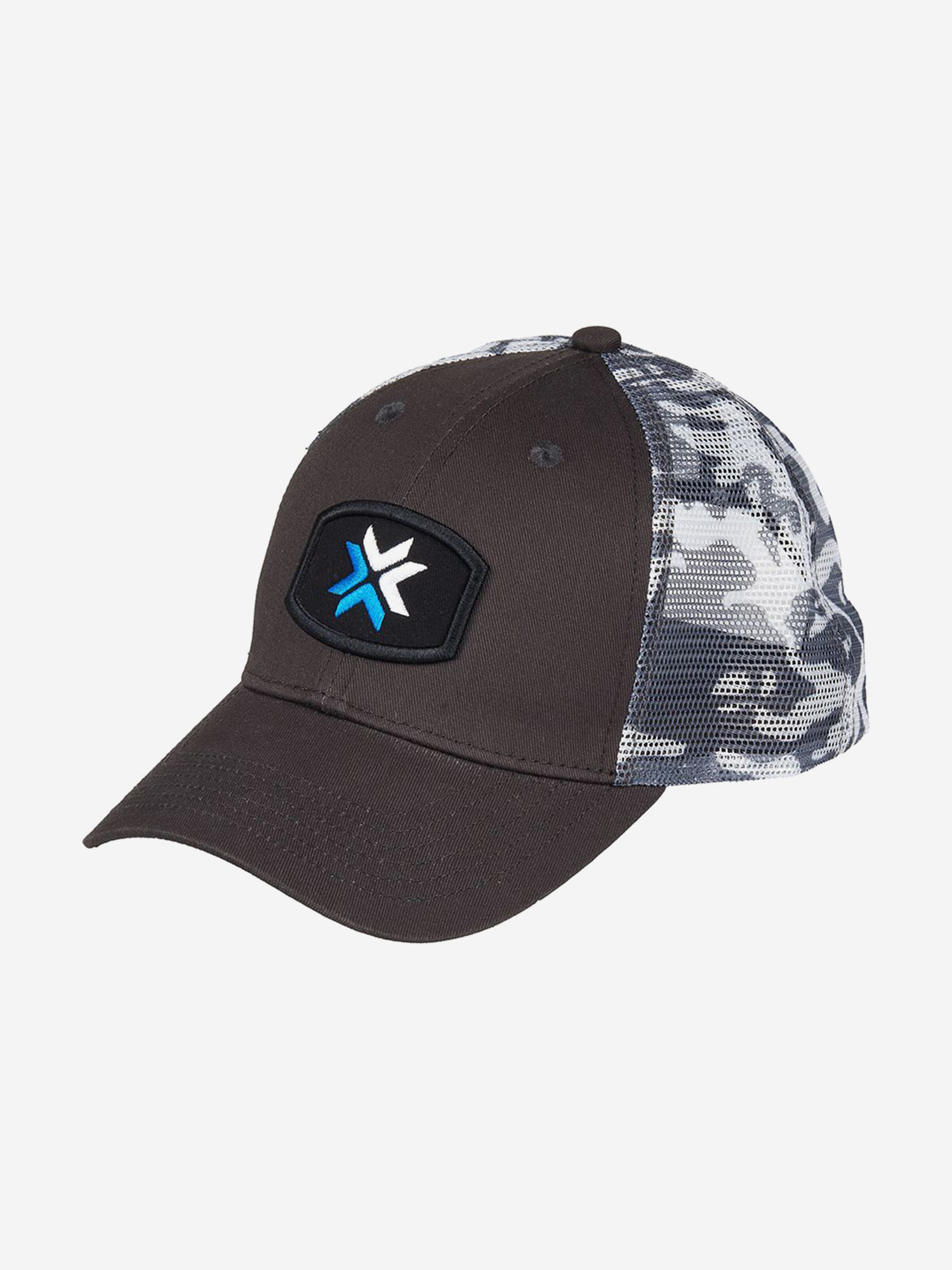 Изображение товара Бейсболка Norfin GREY/BLACK для рыбалки и охоты легкая и практичная