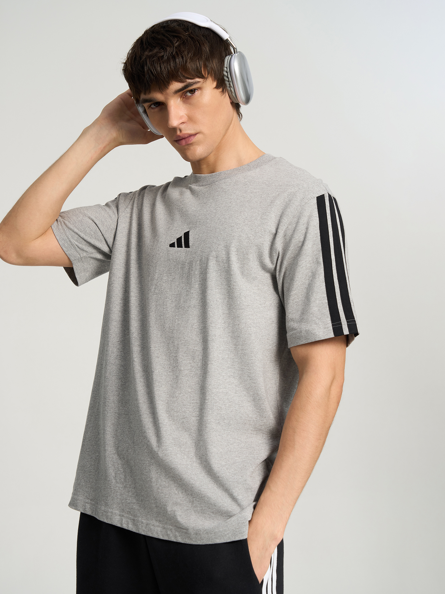 Футболка мужская adidas, Серый