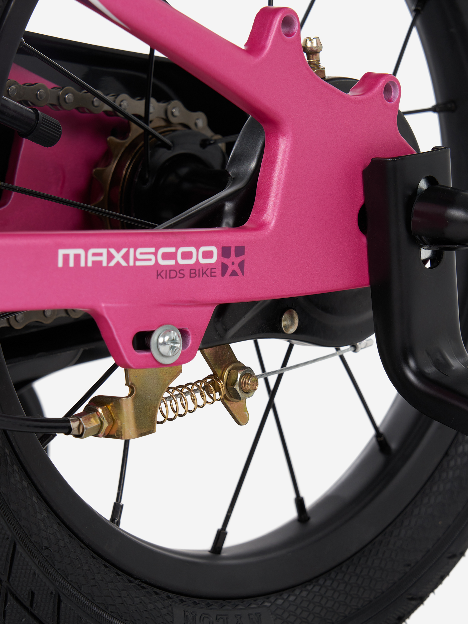 фото Велосипед для девочек maxiscoo air standard plus 14", розовый