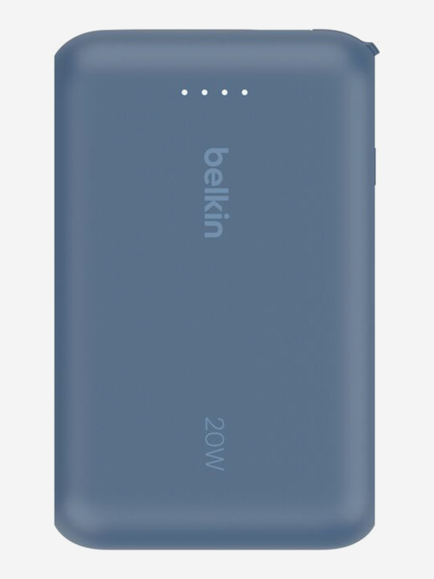 Изображение товара Внешний аккумулятор Belkin BoostСharge Power Bank 20000mAh 30W со встроенным кабелем USB-C, Синий