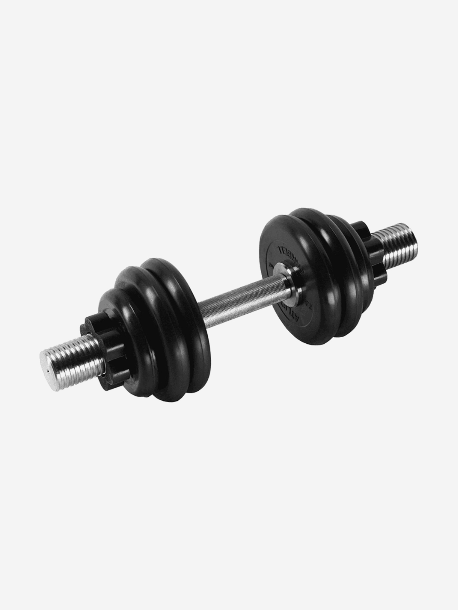 

Гантели разборные BARBELL ATLET 1 по 19 кг (D 51 mm) Черный, Черный