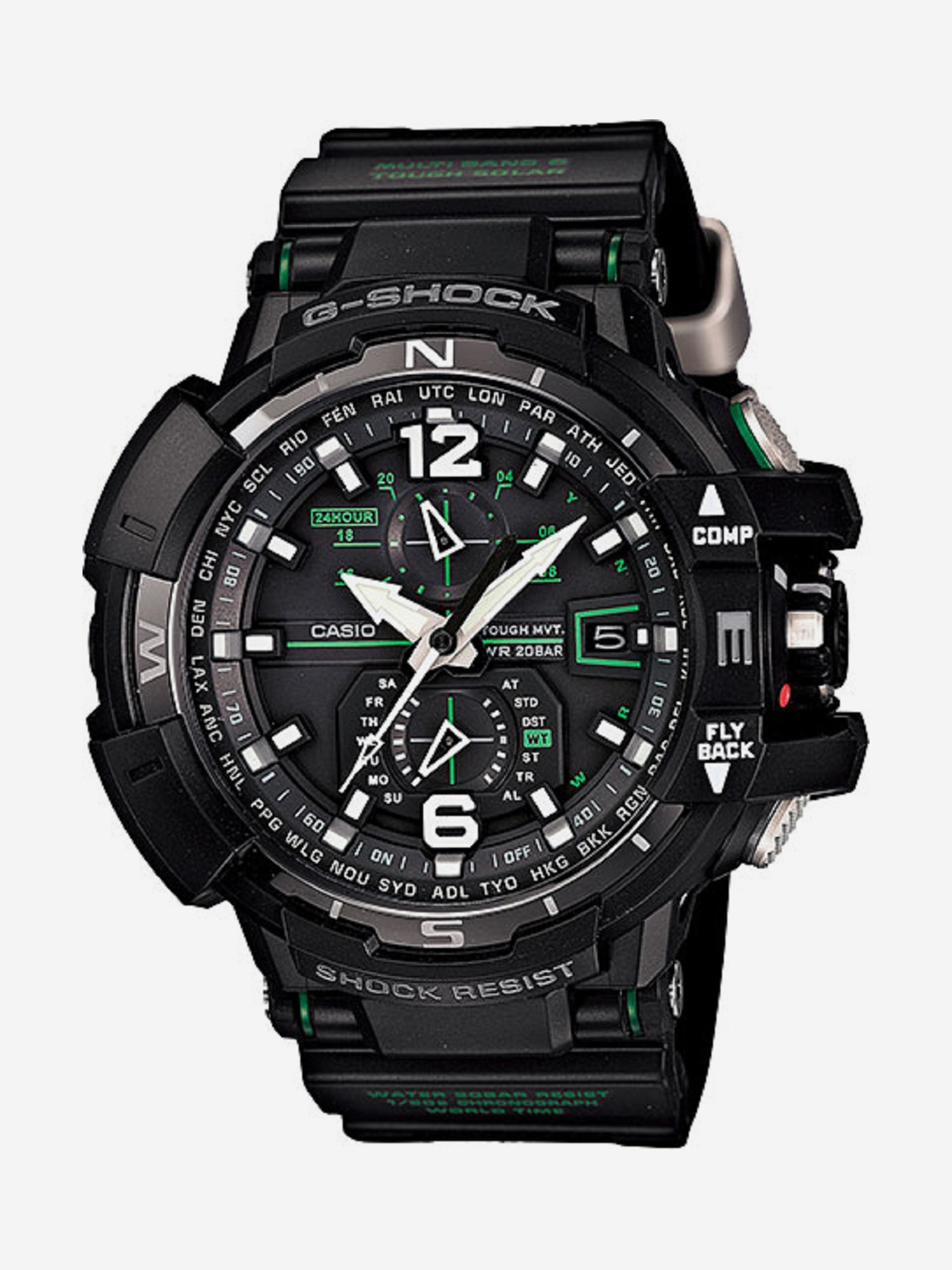 

Спортивные часы Casio GW-A1100-1A3, Черный