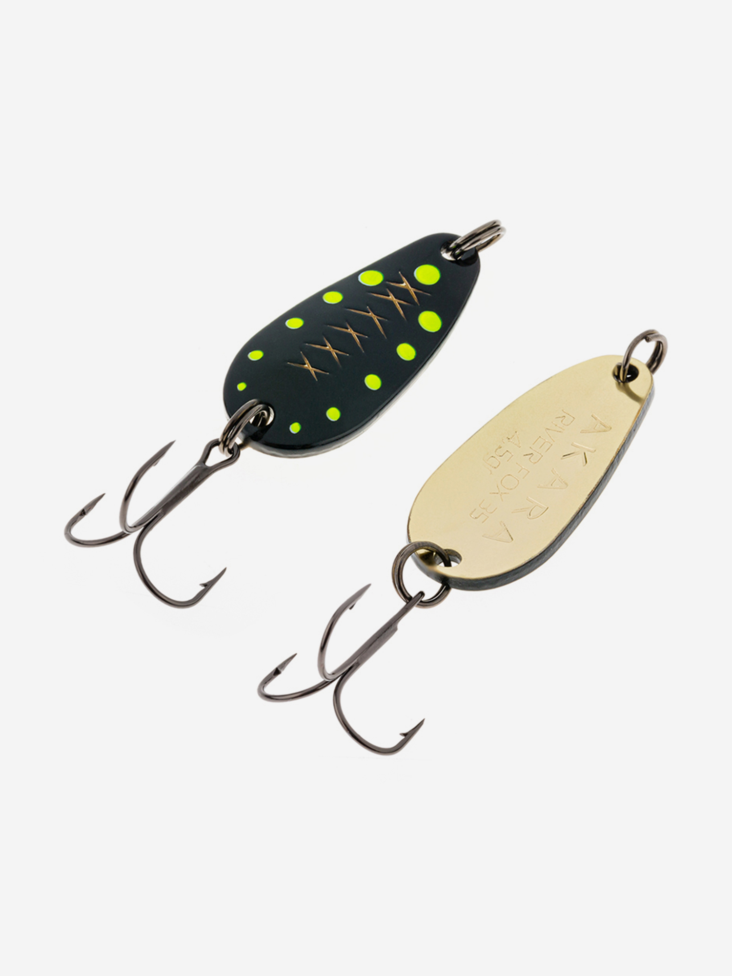 

Блесна колеблющаяся Akara Lite Series River Fox 35 4,5 гр. AB45, Мультицвет