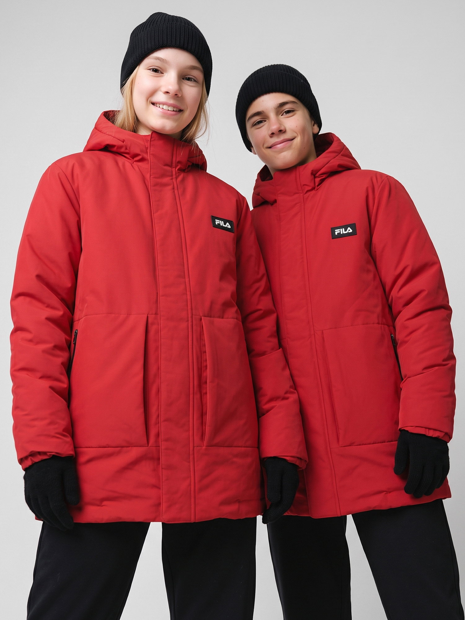 Изображение товара Куртка утепленная мембранная детская FILA, Темно-красный Изображение товара Куртка утепленная мембранная детская FILA, Темно-красный