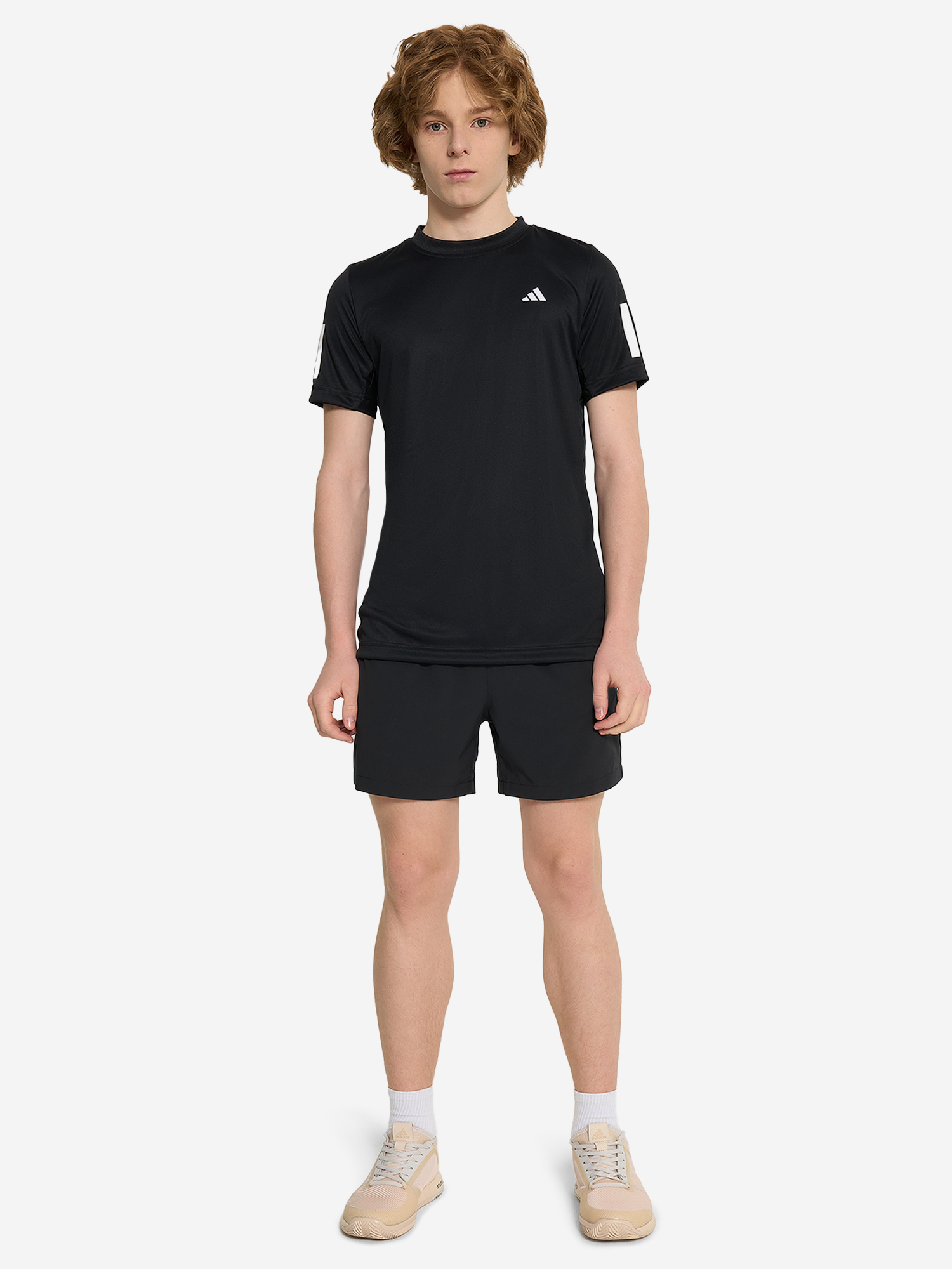 фото Футболка для мальчиков adidas club, черный