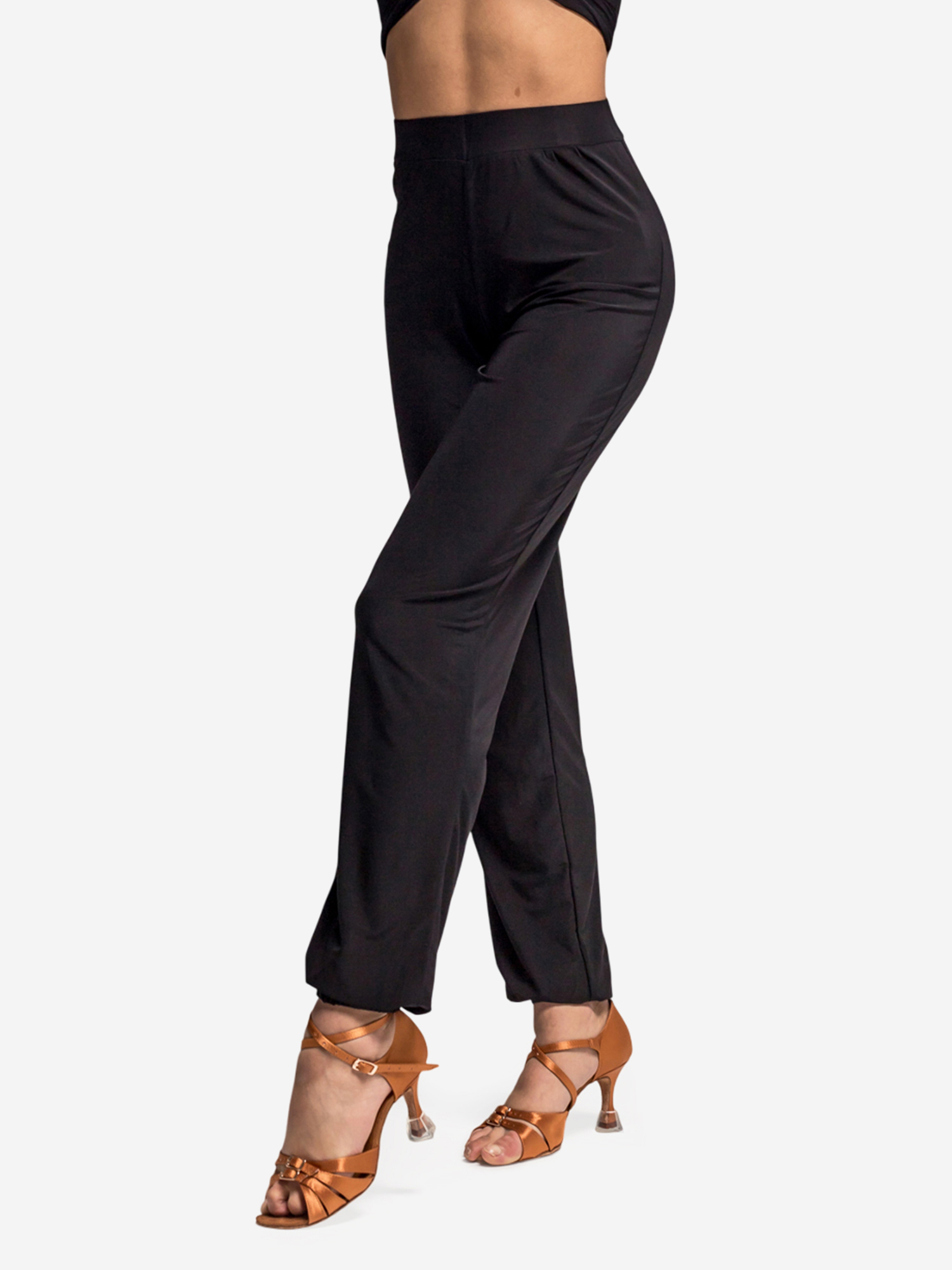 Изображение товара Детские спортивные брюки для бальных танцев с масляным материалом, Россия